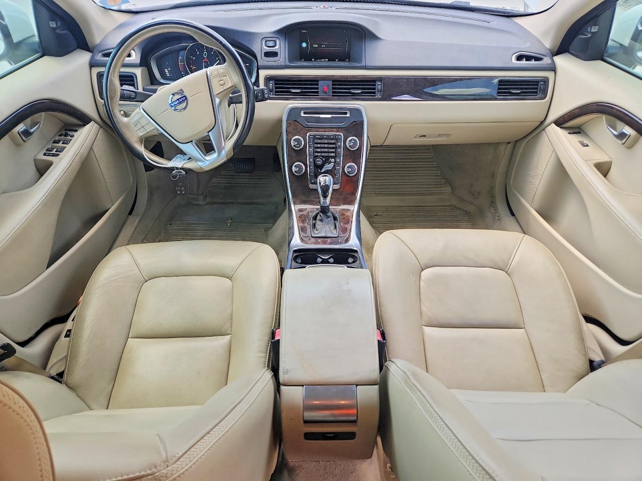 2015 Volvo Xc70 T6 Premier White vin: YV4902NK7F1208695