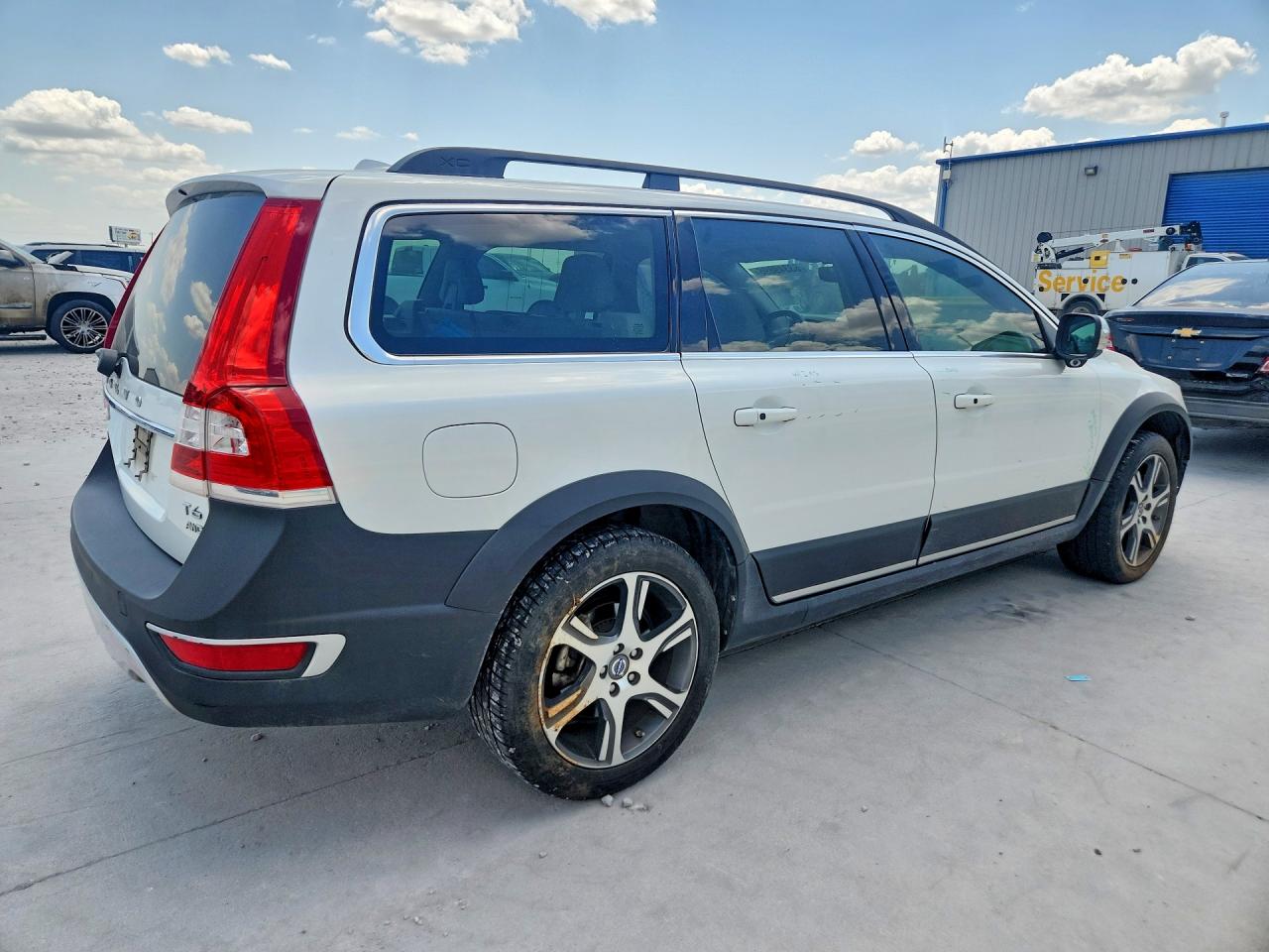 2015 Volvo Xc70 T6 Premier White vin: YV4902NK7F1208695