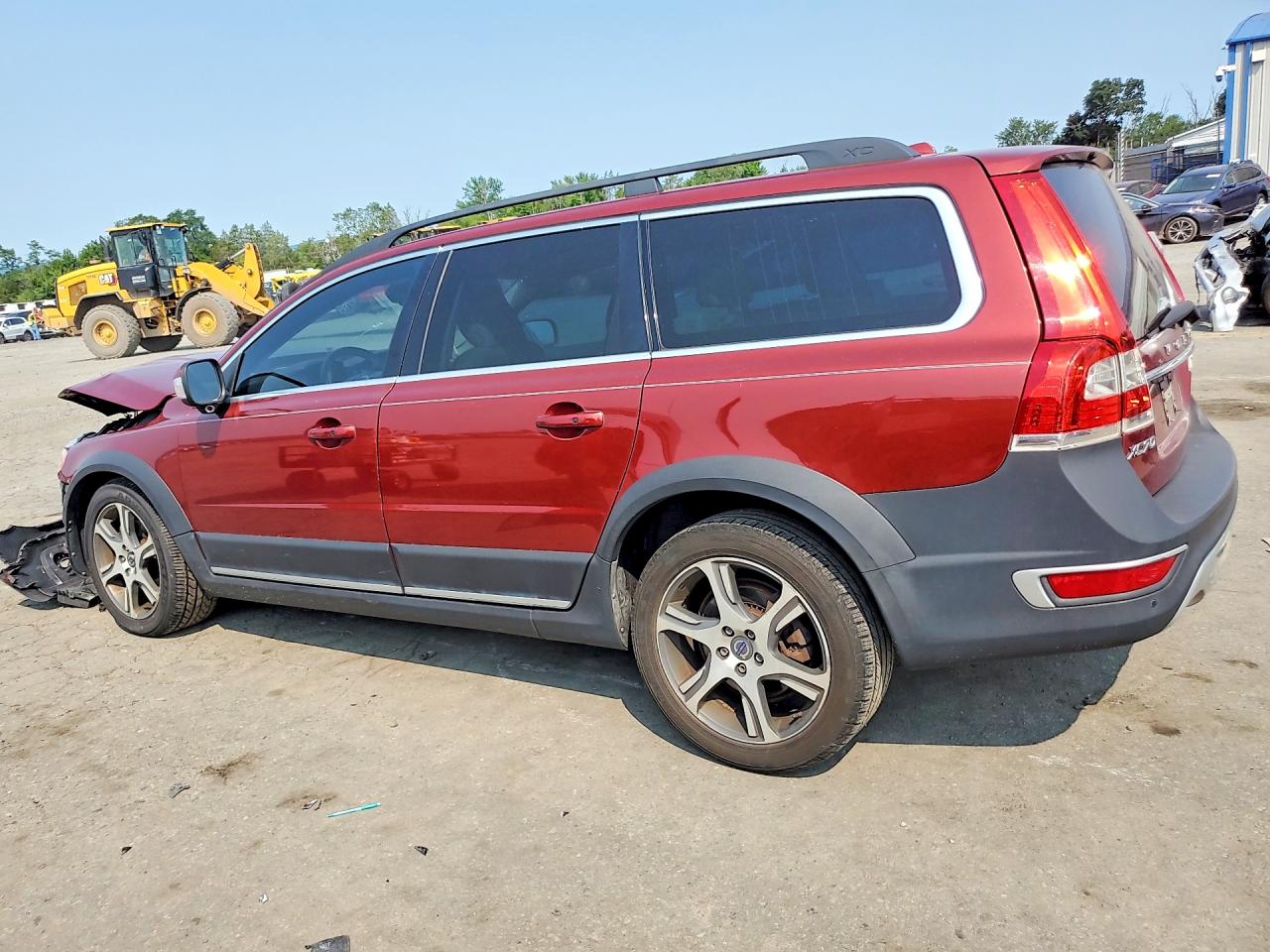 2015 Volvo Xc70 T6 Premier Темно-бордовый vin: YV4902NK9F1224400