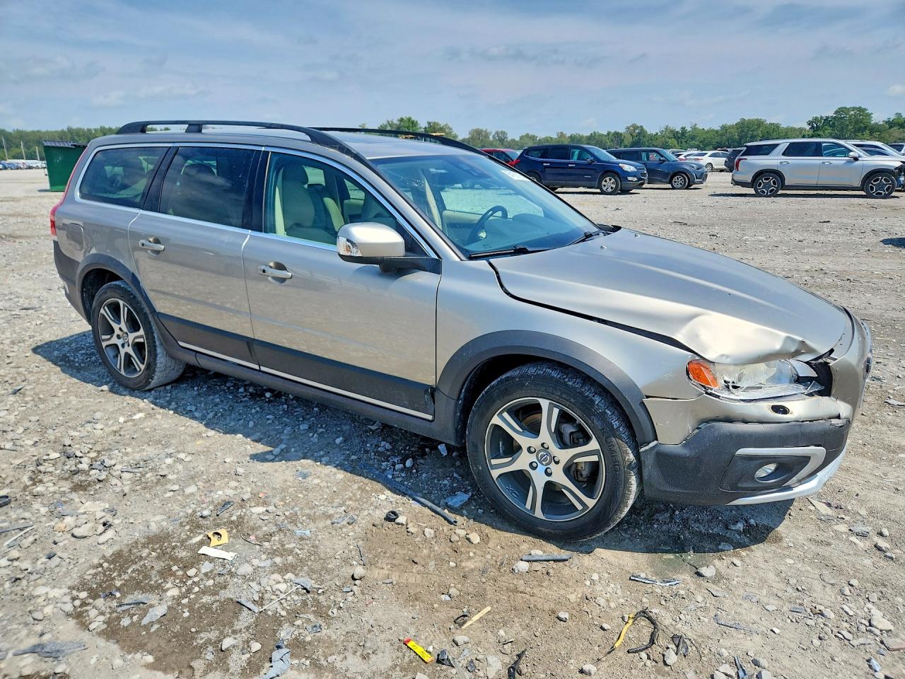 2015 Volvo Xc70 T6 Platinum Silver vin: YV4902NM0F1207003