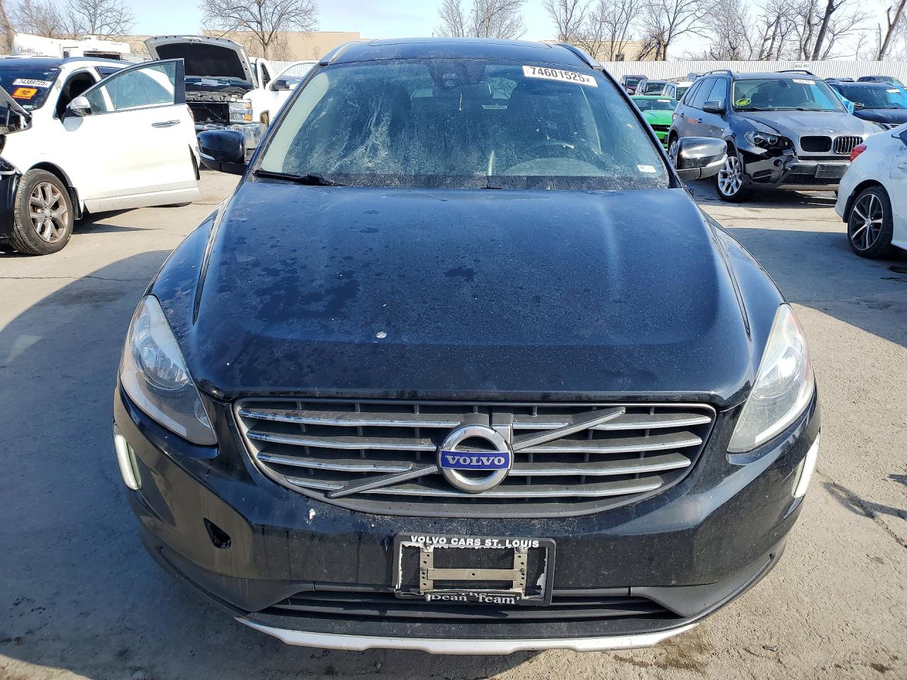2015 Volvo Xc60 T6 Premier+ Black vin: YV4902RC0F2562748