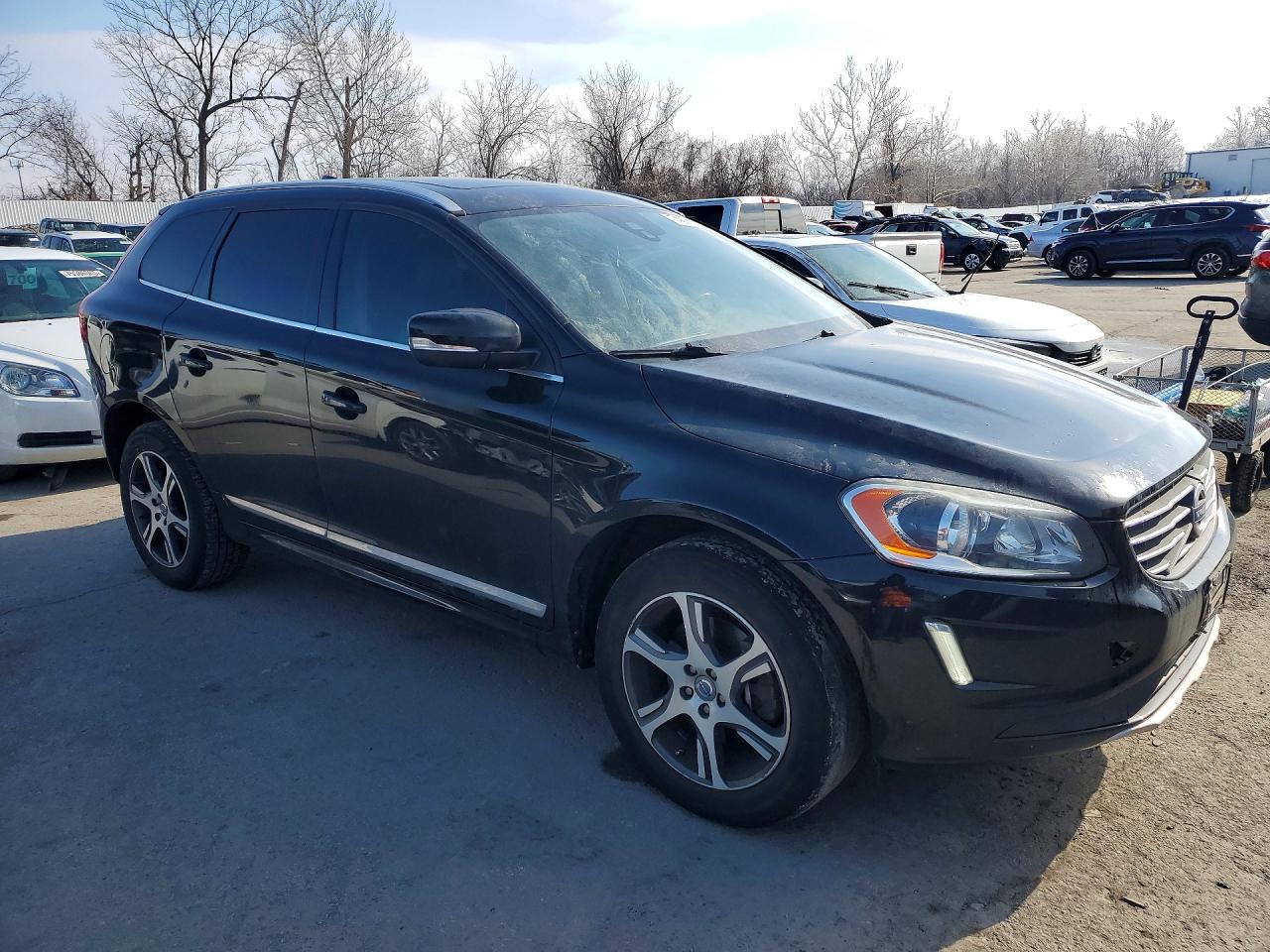 2015 Volvo Xc60 T6 Premier+ Black vin: YV4902RC0F2562748