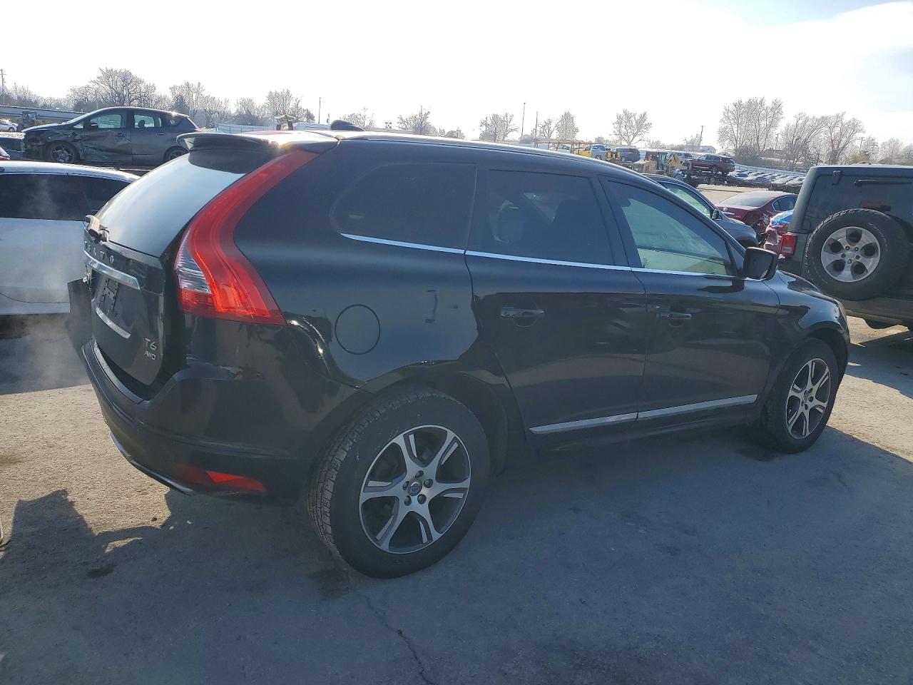 2015 Volvo Xc60 T6 Premier+ Black vin: YV4902RC0F2562748