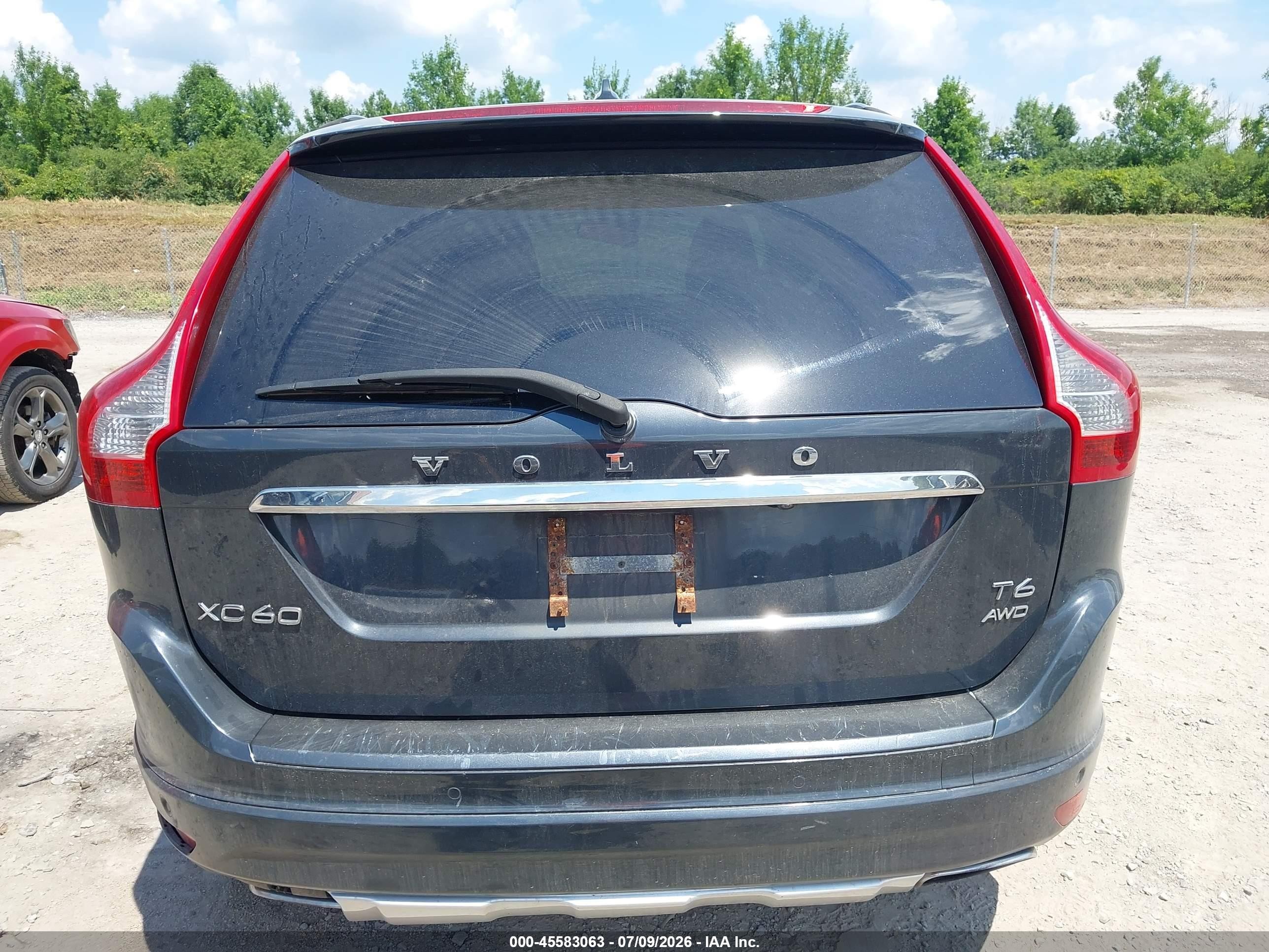 2015 Volvo Xc60 T6 Premier Plus Gray vin: YV4902RC4F2587796
