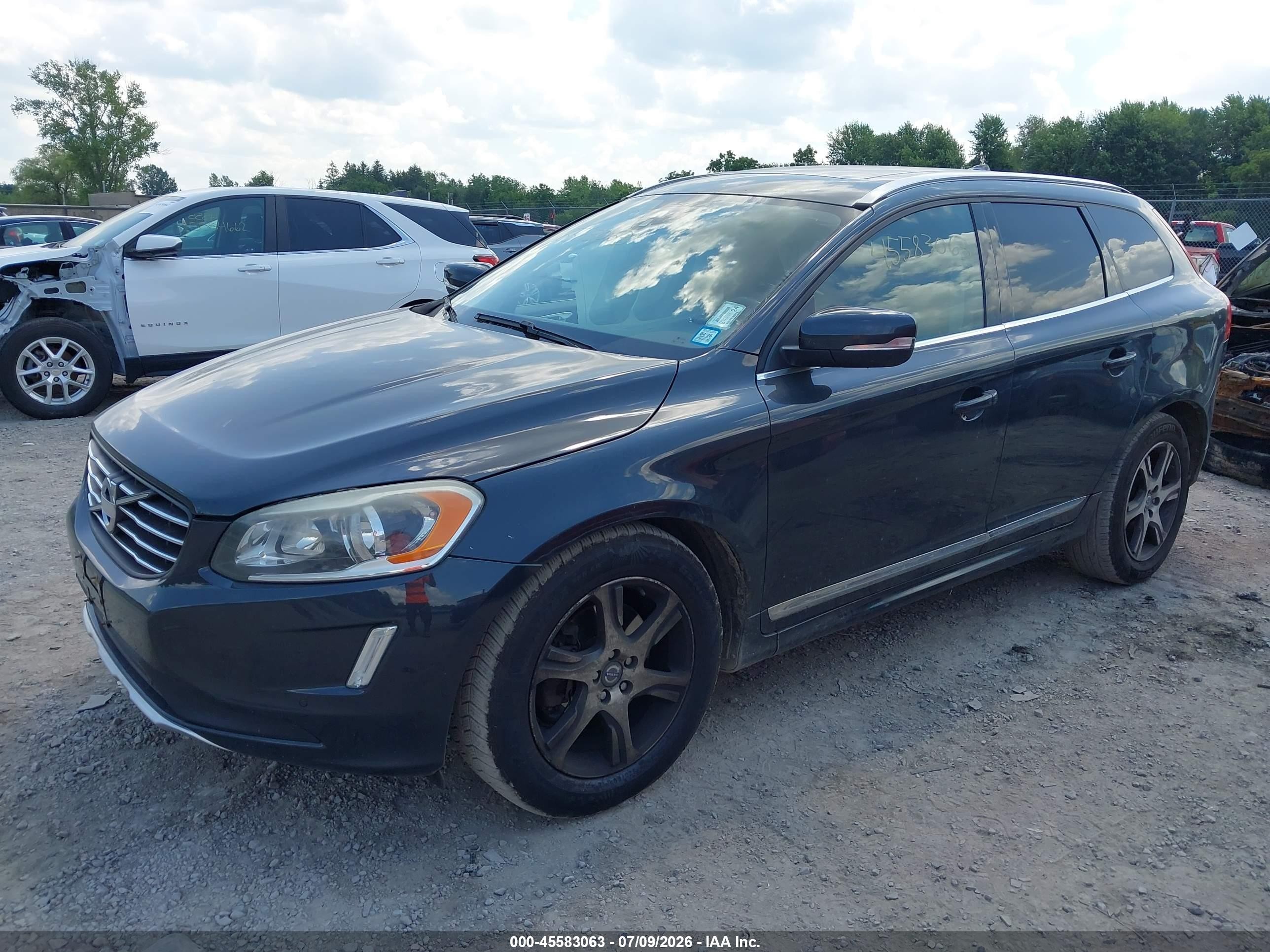 2015 Volvo Xc60 T6 Premier Plus Gray vin: YV4902RC4F2587796