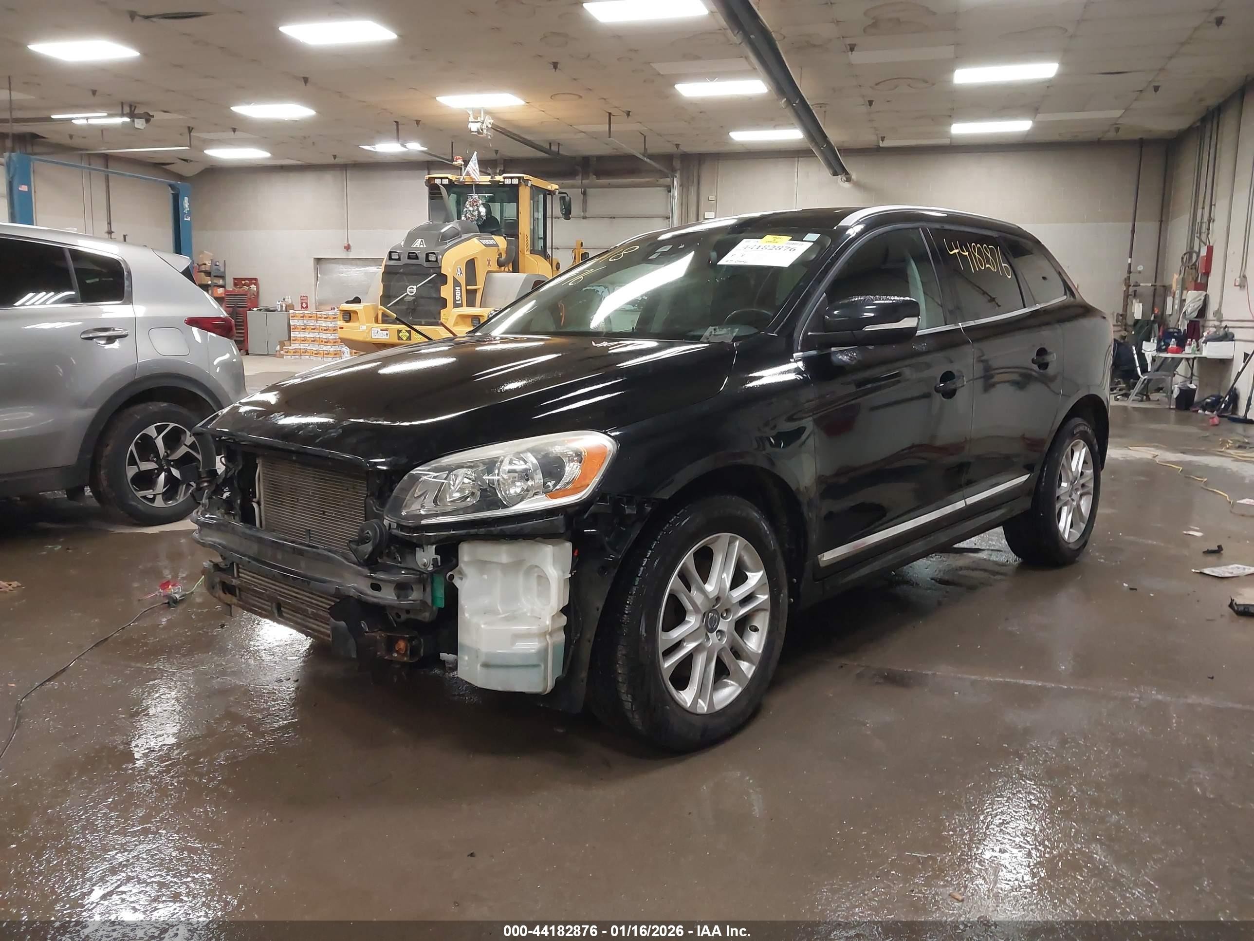 2015 Volvo Xc60 T6 Premier Plus Black vin: YV4902RC6F2565914