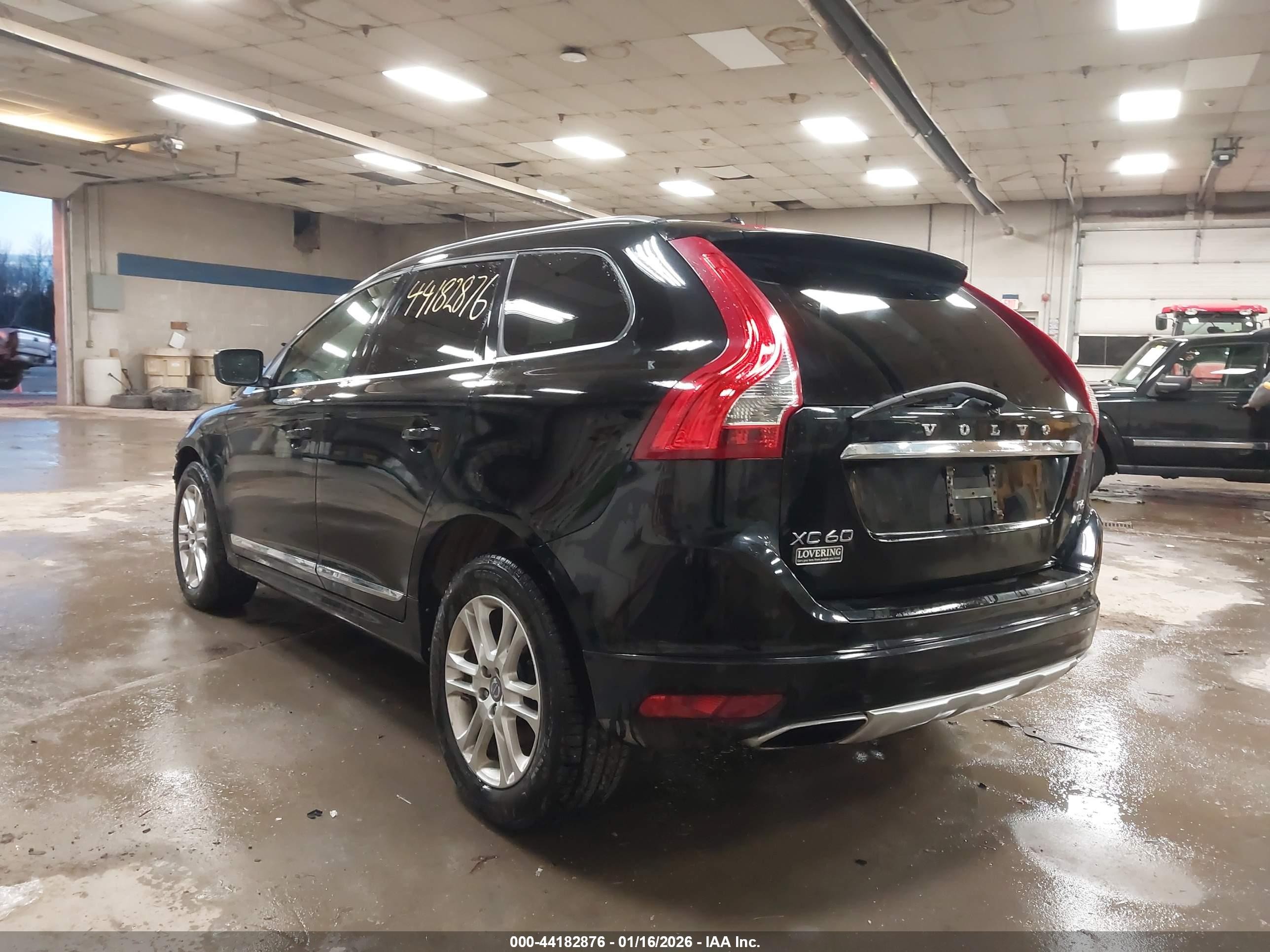 2015 Volvo Xc60 T6 Premier Plus Black vin: YV4902RC6F2565914