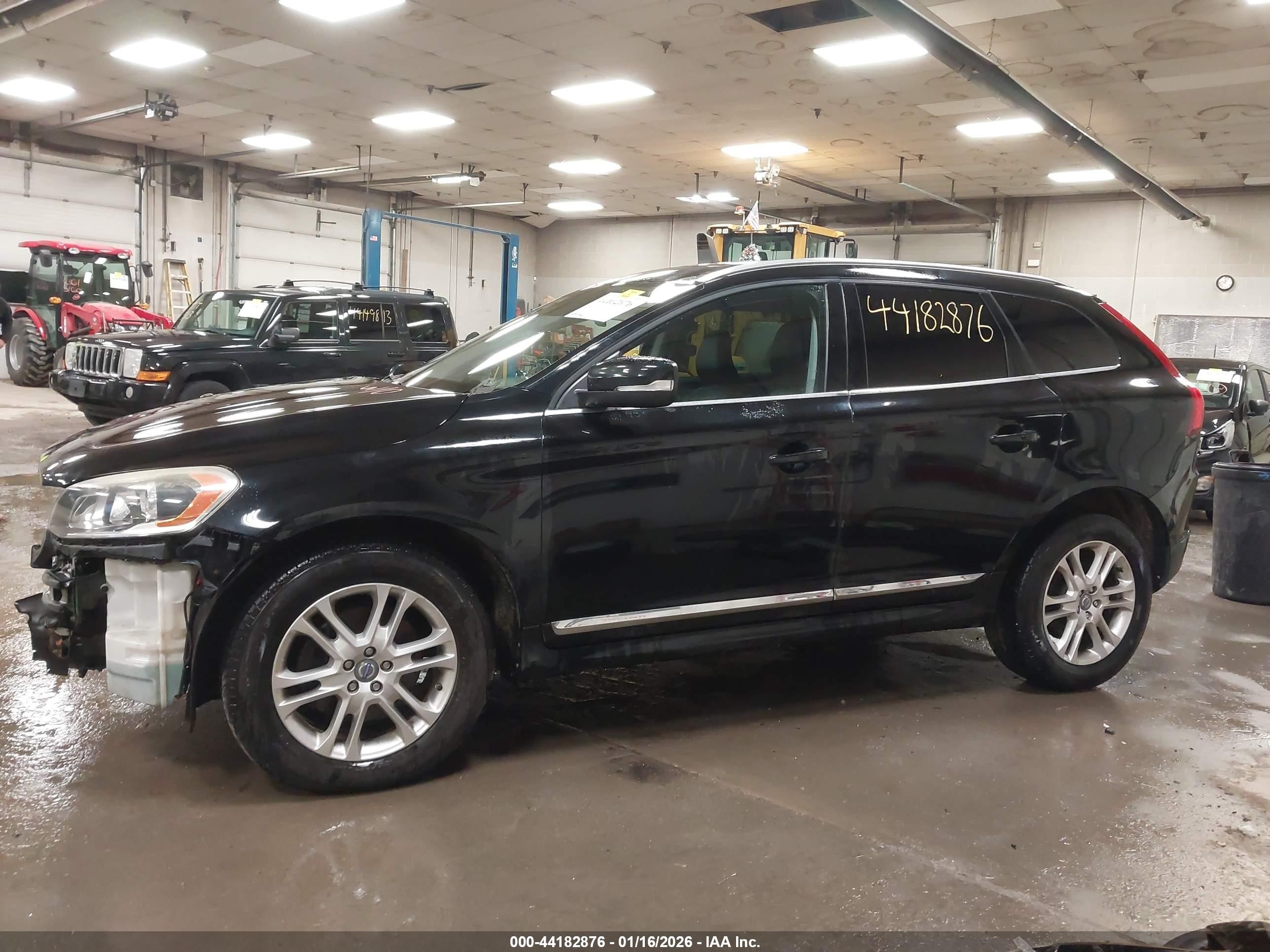 2015 Volvo Xc60 T6 Premier Plus Black vin: YV4902RC6F2565914