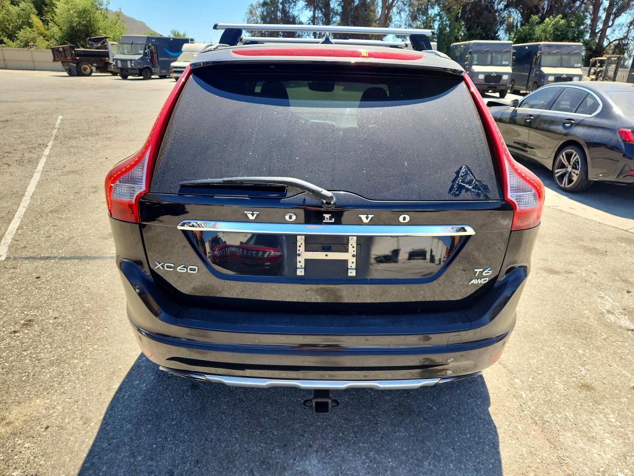 2015 Volvo Xc60 T6 Premier Black vin: YV4902RK1F2731506