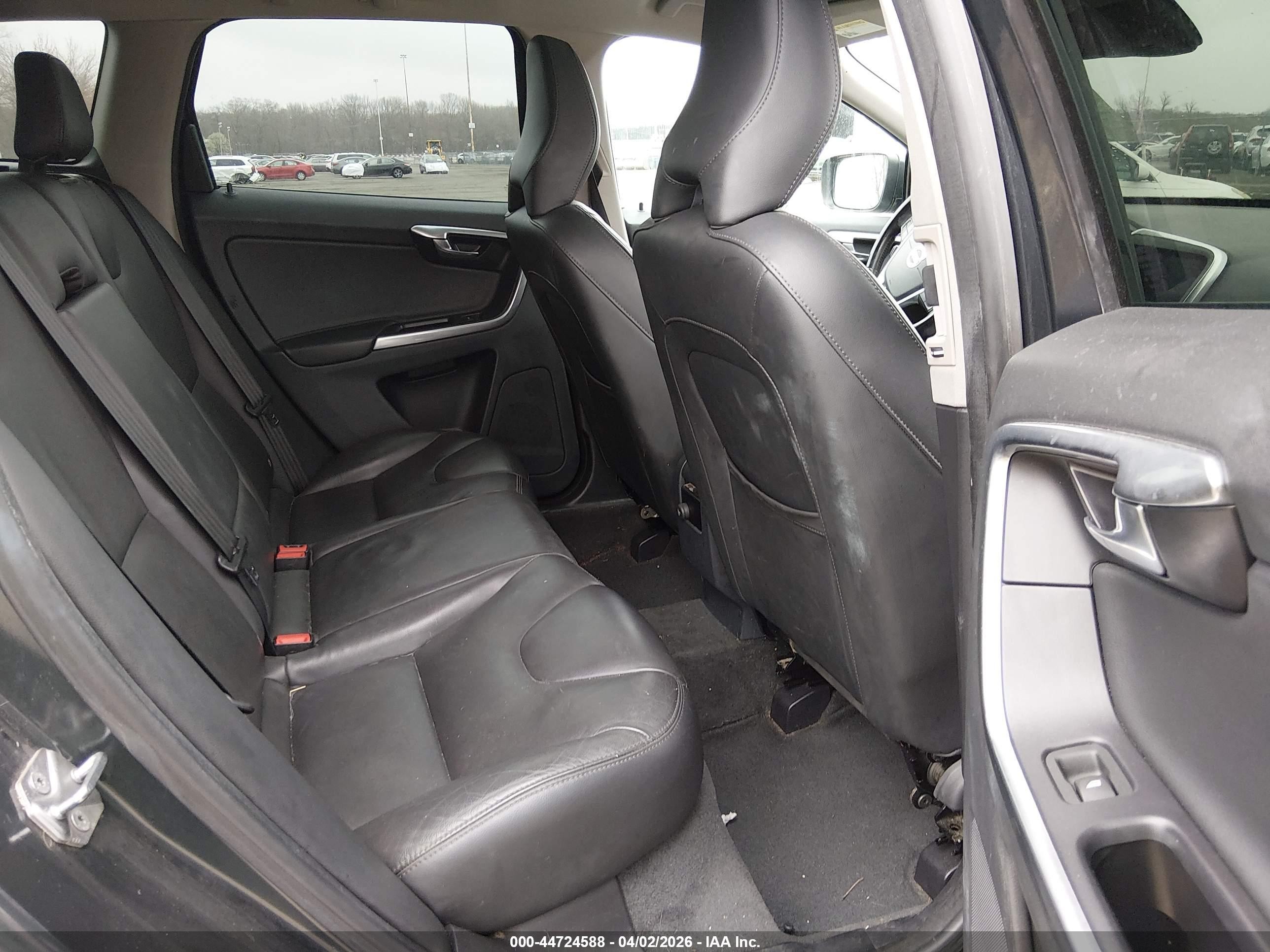 2015 Volvo Xc60 T6 Black vin: YV4902RK3F2721477