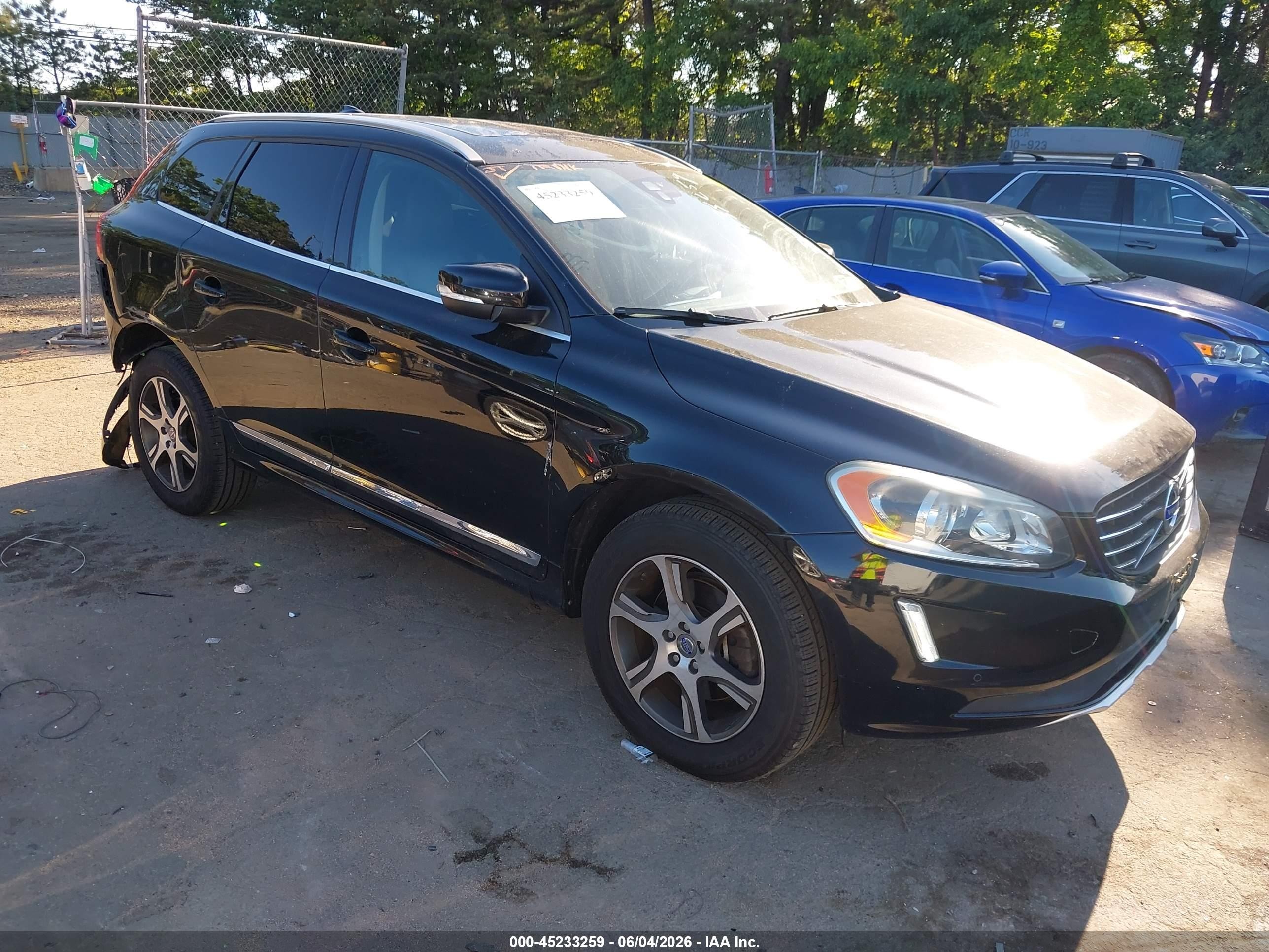 2015 Volvo Xc60 T6 Black vin: YV4902RK6F2664496