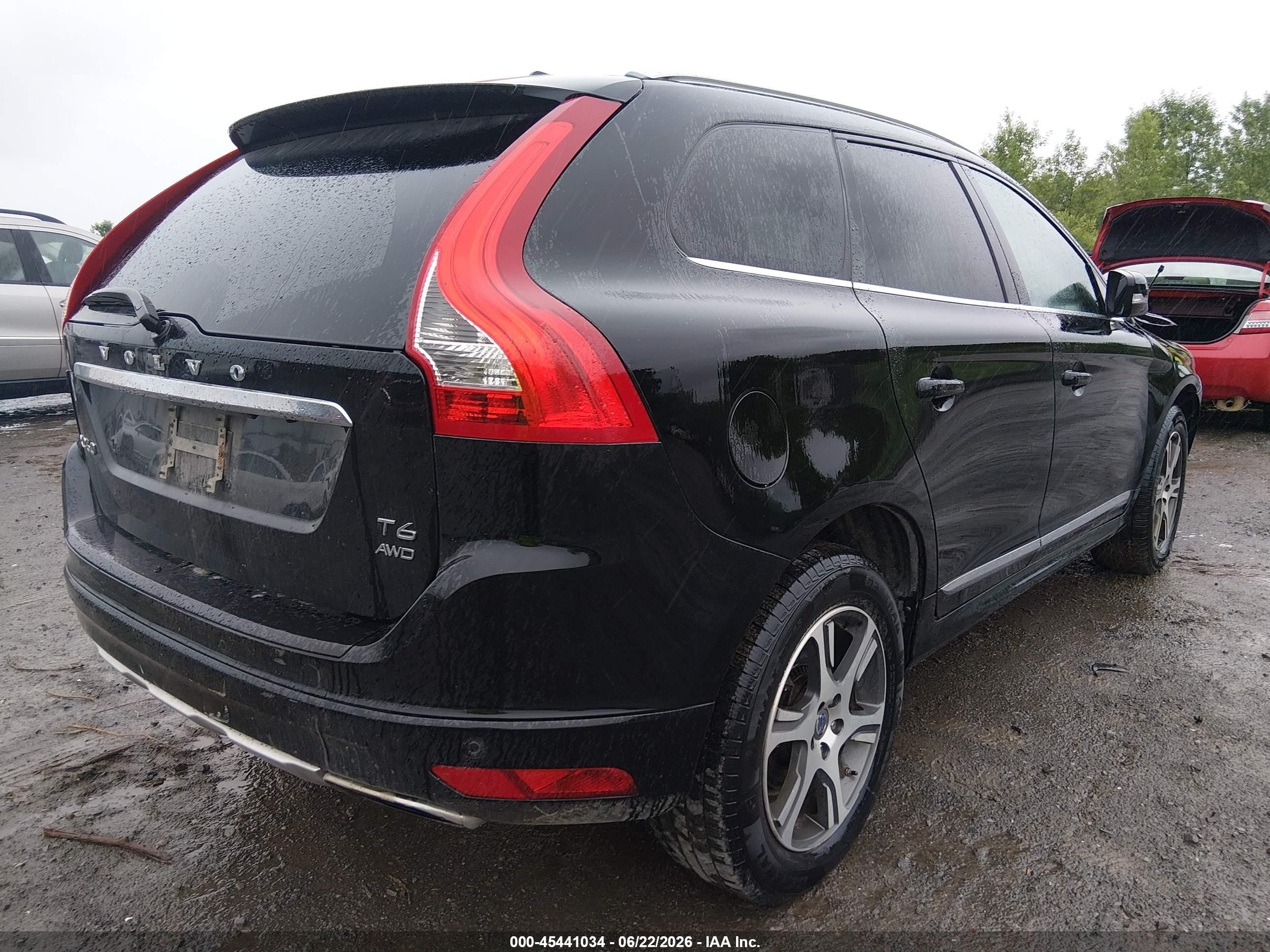 2015 Volvo Xc60 T6 Black vin: YV4902RK8F2665830