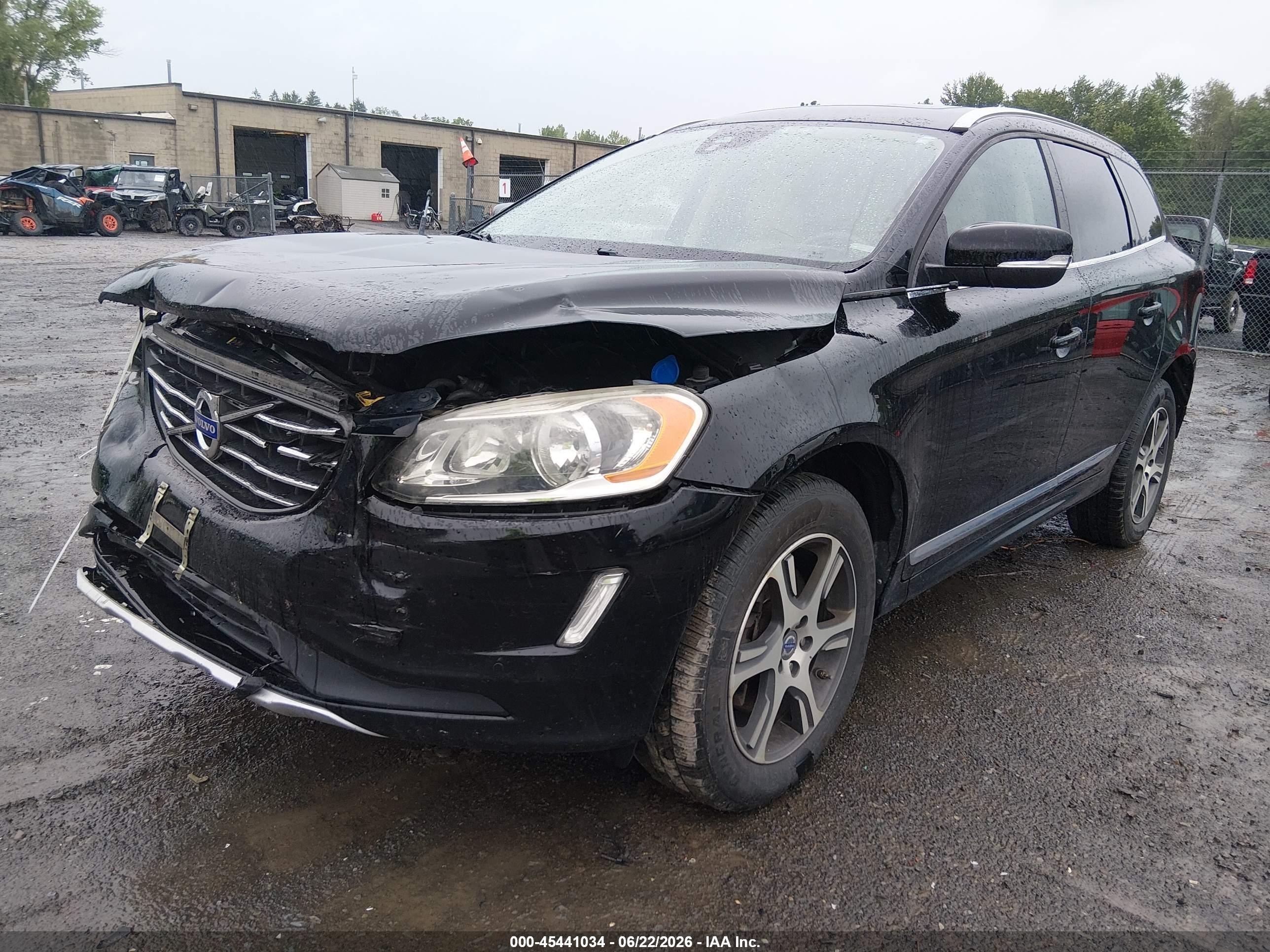 2015 Volvo Xc60 T6 Black vin: YV4902RK8F2665830