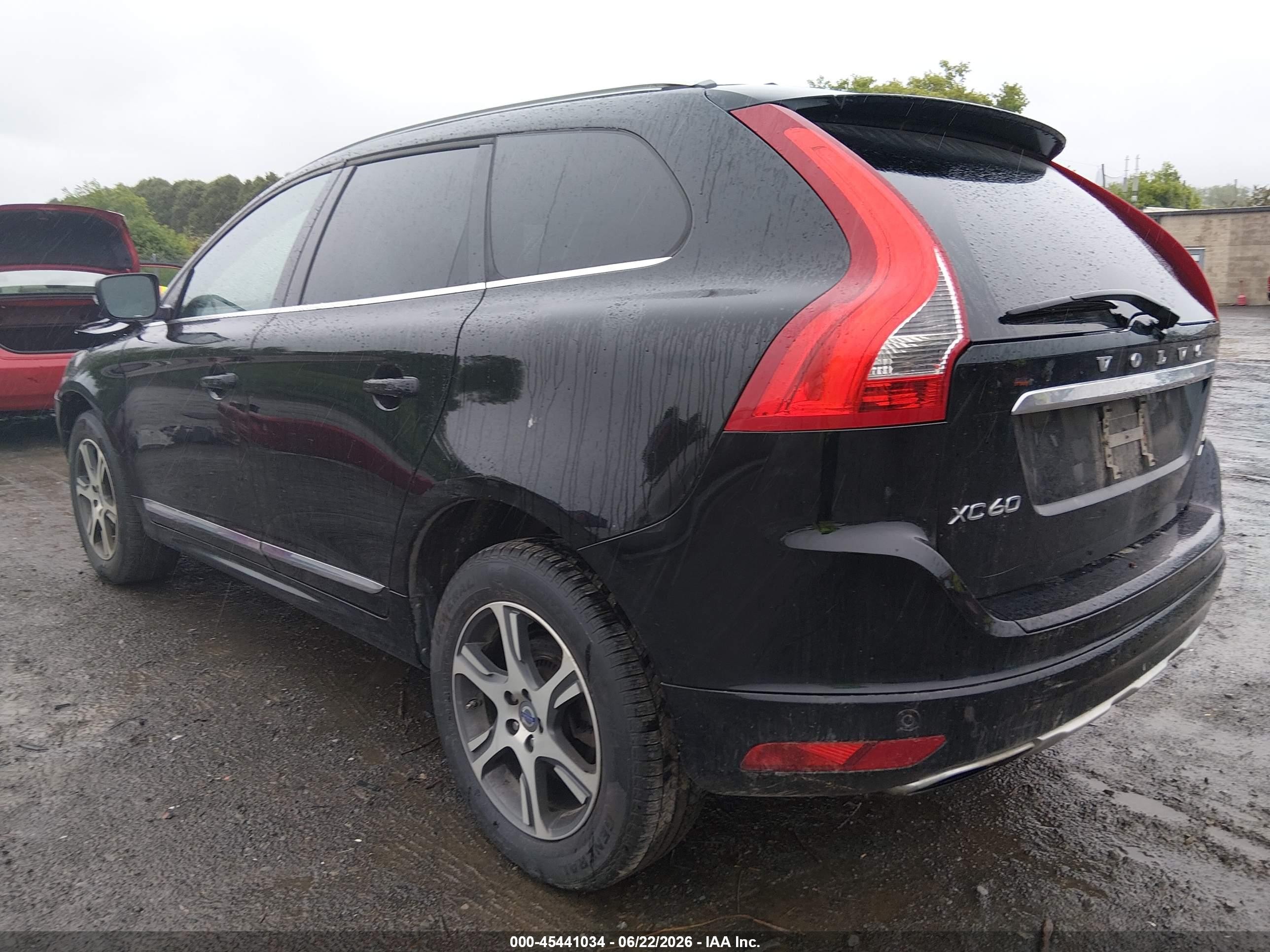 2015 Volvo Xc60 T6 Black vin: YV4902RK8F2665830