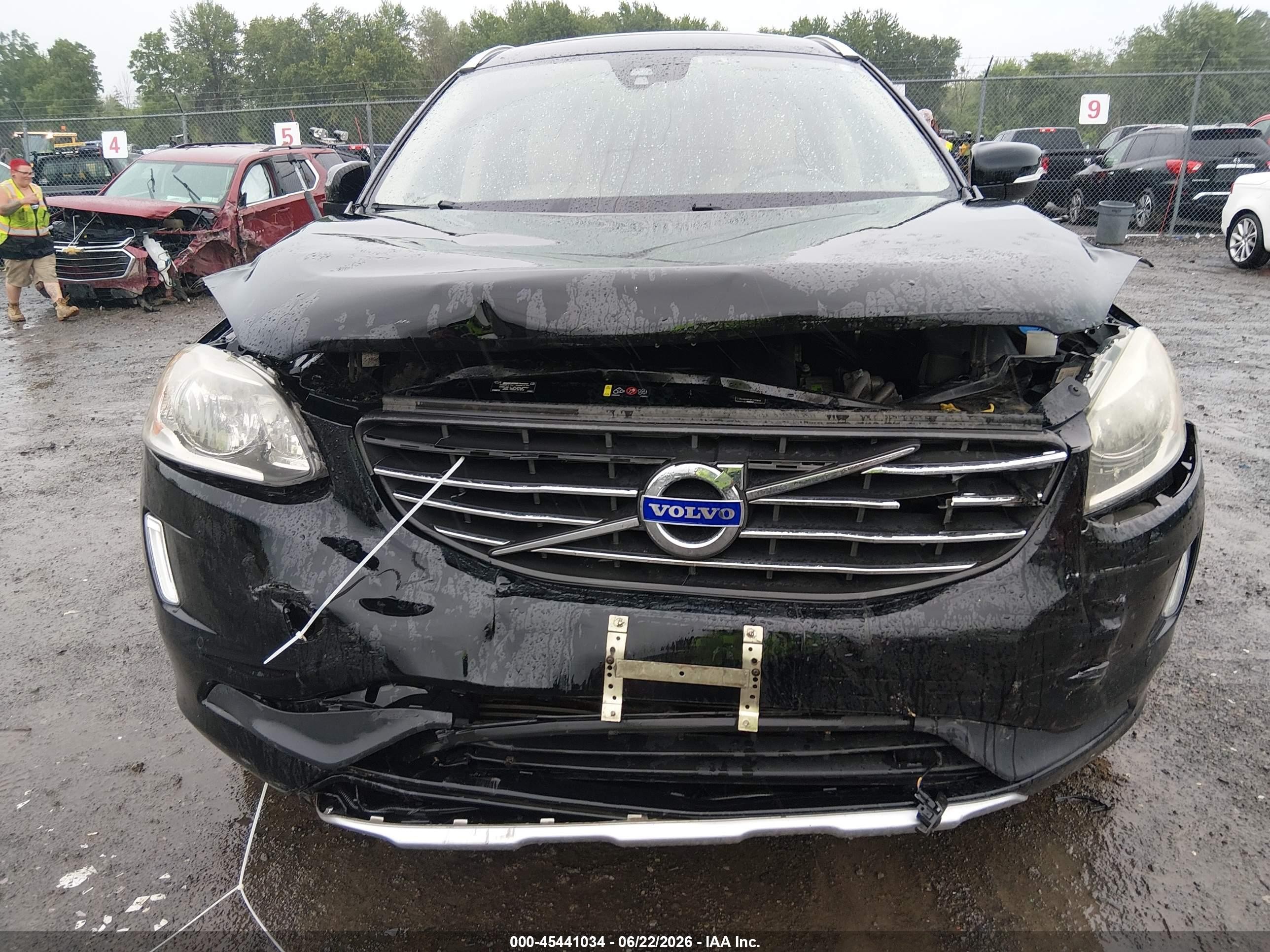 2015 Volvo Xc60 T6 Black vin: YV4902RK8F2665830