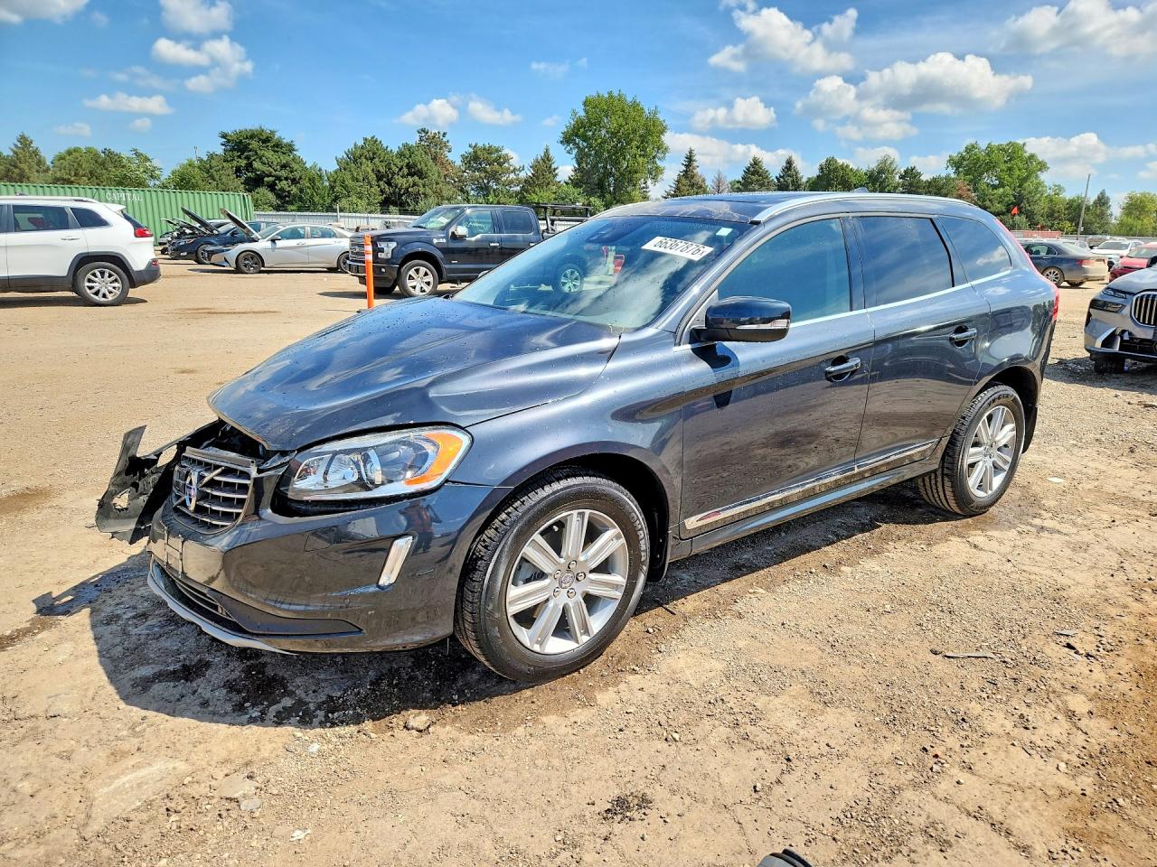 2016 Volvo Xc60 T6 Platinum Gray vin: YV4902RM0G2796110