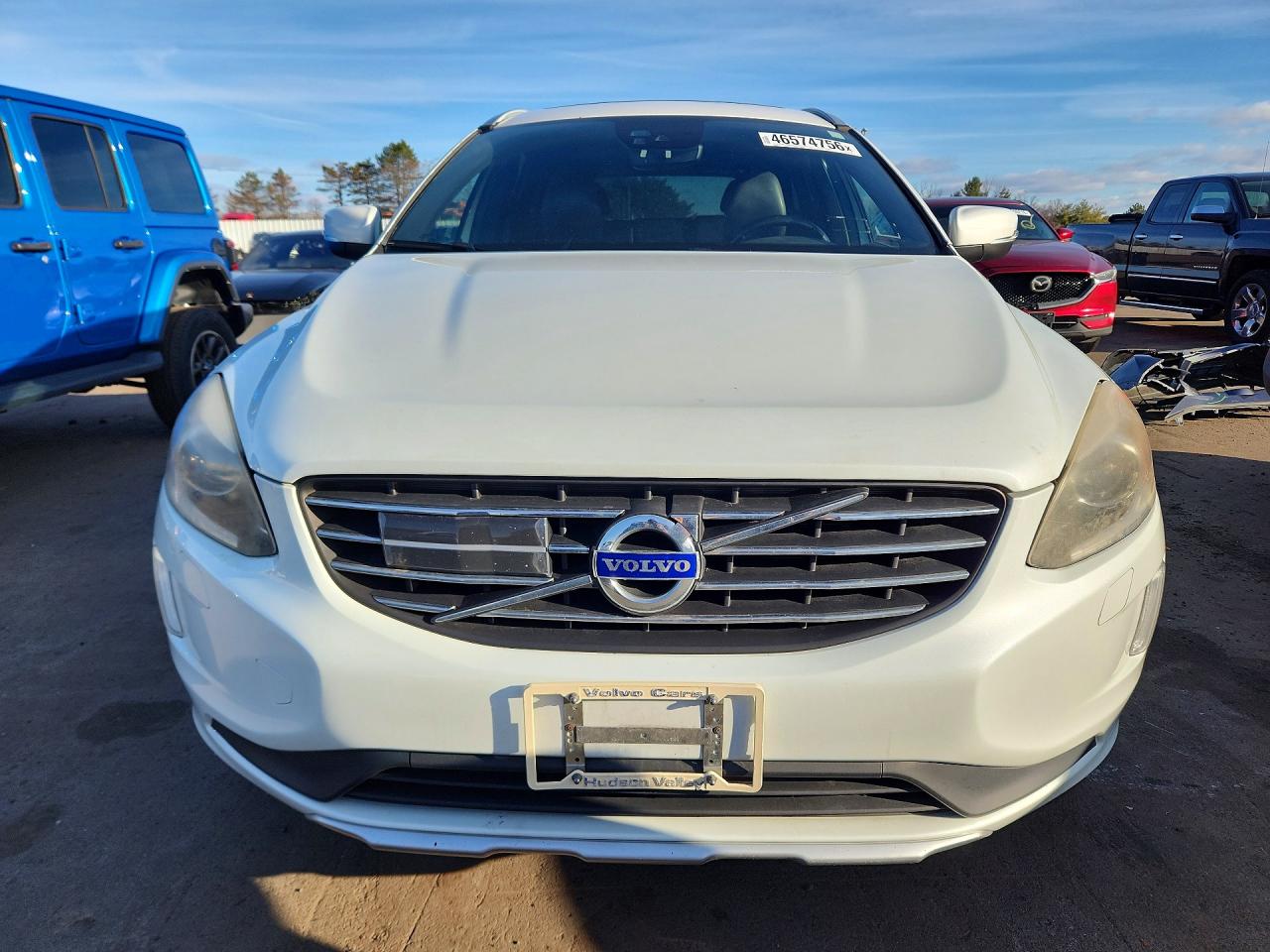 2015 Volvo Xc60 T6 Platinum White vin: YV4902RMXF2675650