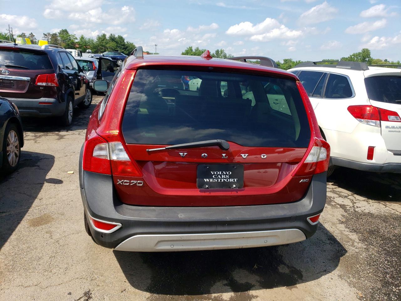 2012 Volvo Xc70 3.2 Red vin: YV4940BZ3C1130681