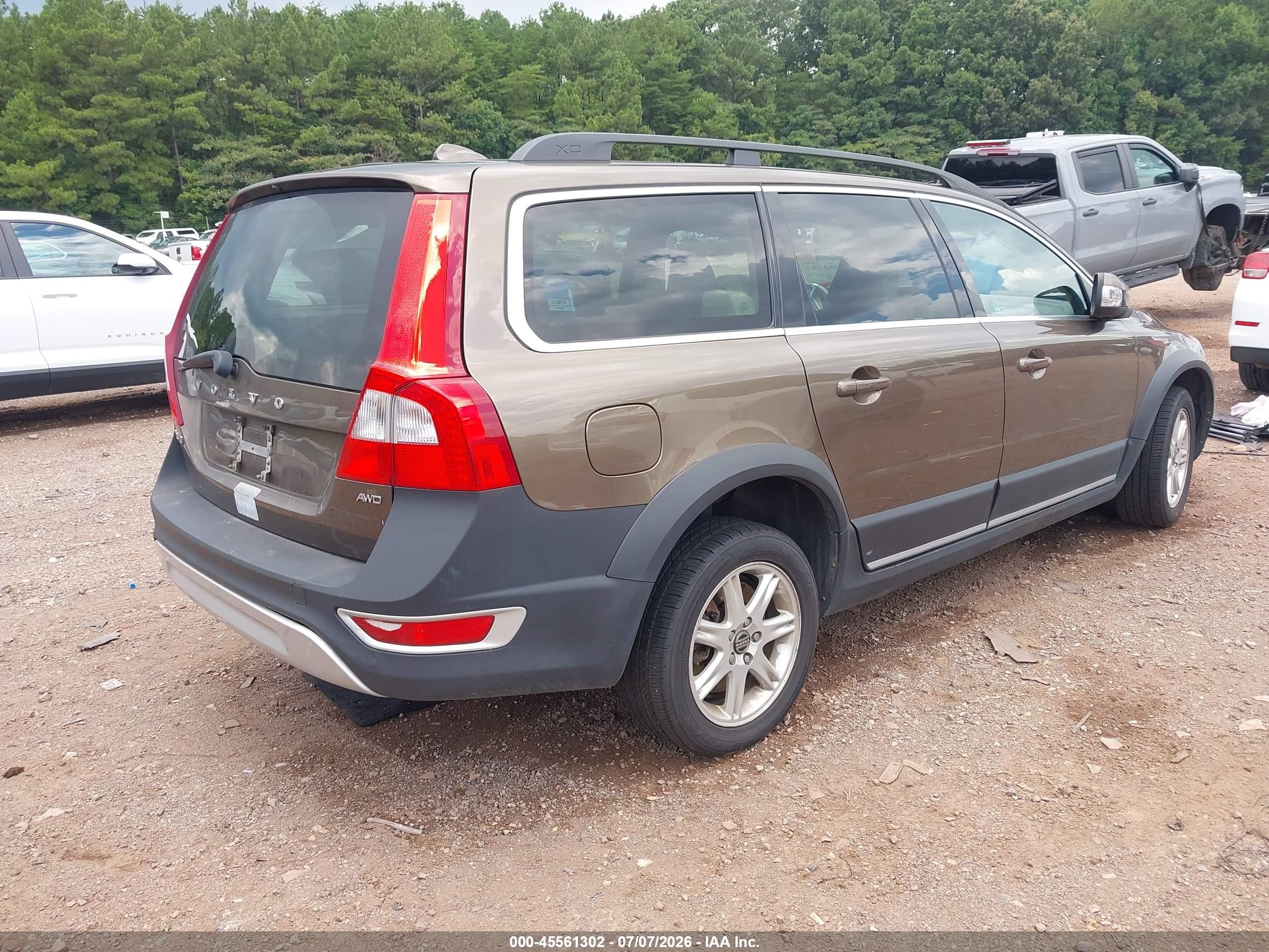 2012 Volvo Xc70 3.2l/3.2l Platinum/3.2l Premier/3.2l Premier Plus Brown vin: YV4940BZ4C1140085