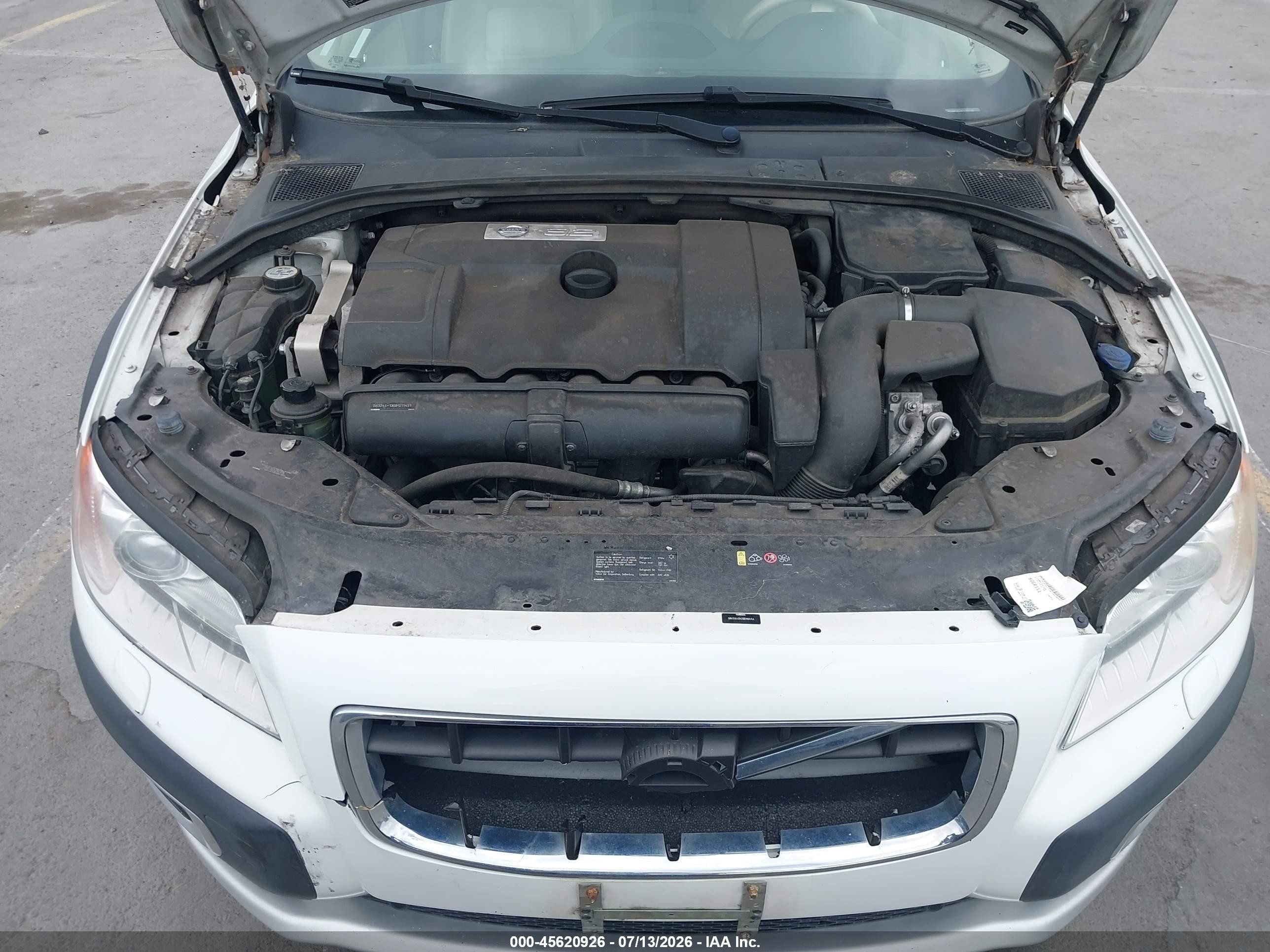 2013 Volvo Xc70 3.2l Platinum White vin: YV4940BZ4D1155185