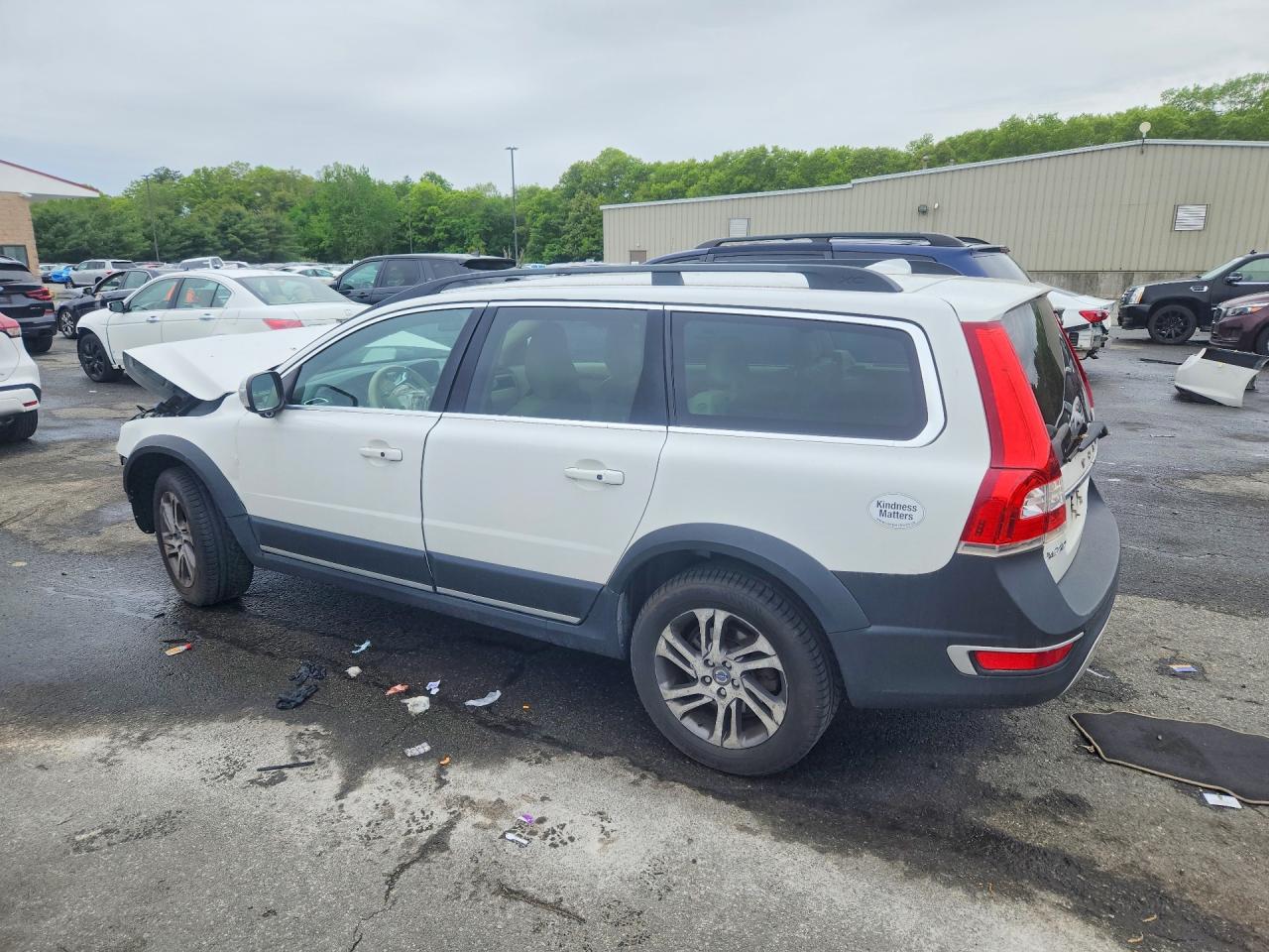 2014 Volvo Xc70 3.2 White vin: YV4940BZ5E1177648