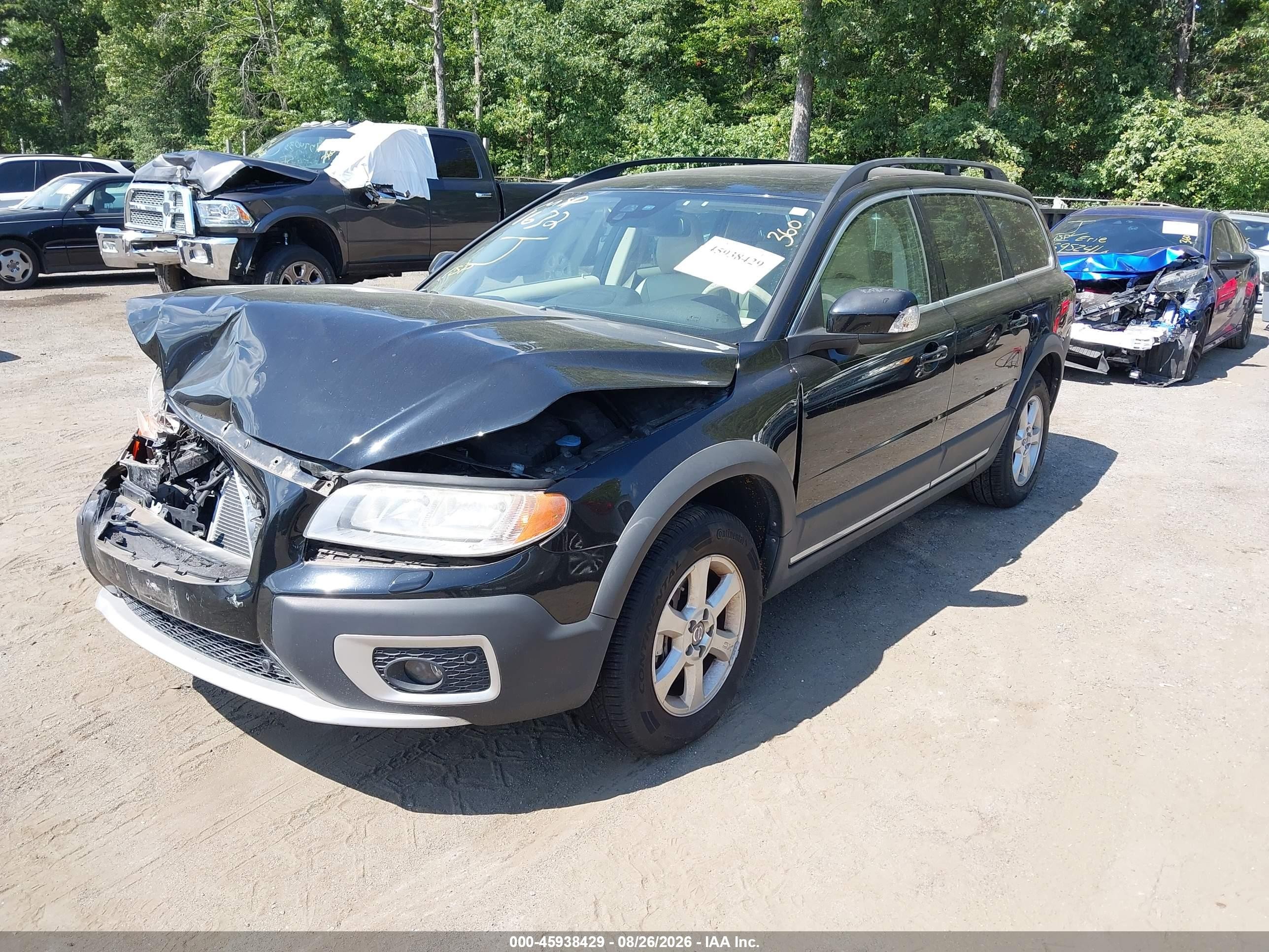 2012 Volvo Xc70 3.2l Premier Black vin: YV4940BZ6C1131632