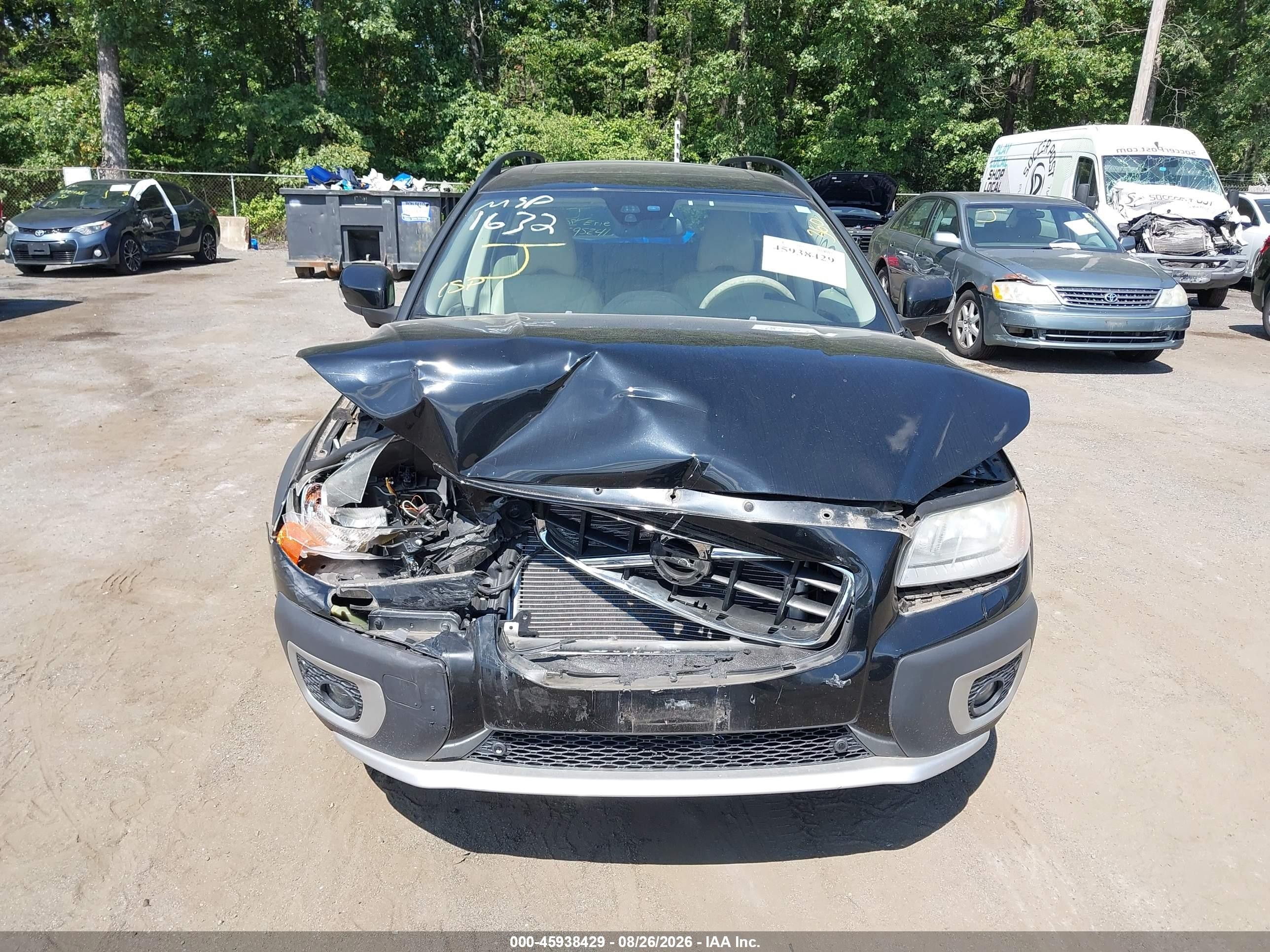 2012 Volvo Xc70 3.2l Premier Black vin: YV4940BZ6C1131632