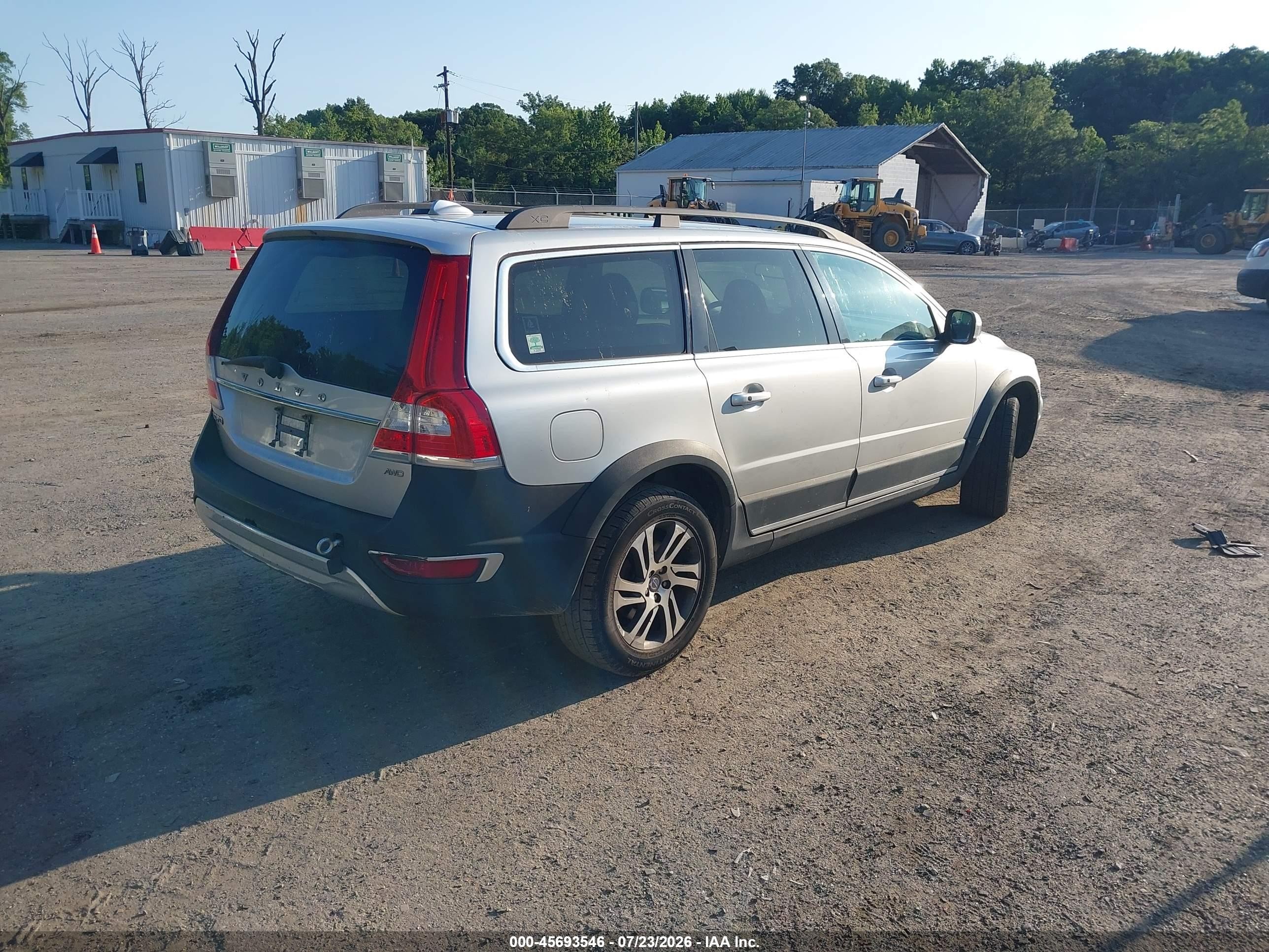 2014 Volvo Xc70 3.2 Premier Silver vin: YV4940BZ8E1178910