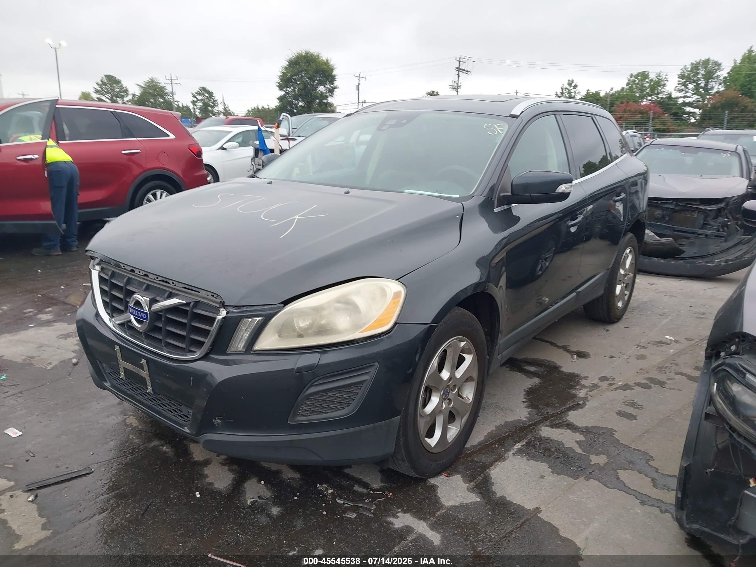 2013 Volvo Xc60 3.2/3.2 Platinum/3.2 Premier/3.2 Premier Plus Gray vin: YV4940DL0D2434247