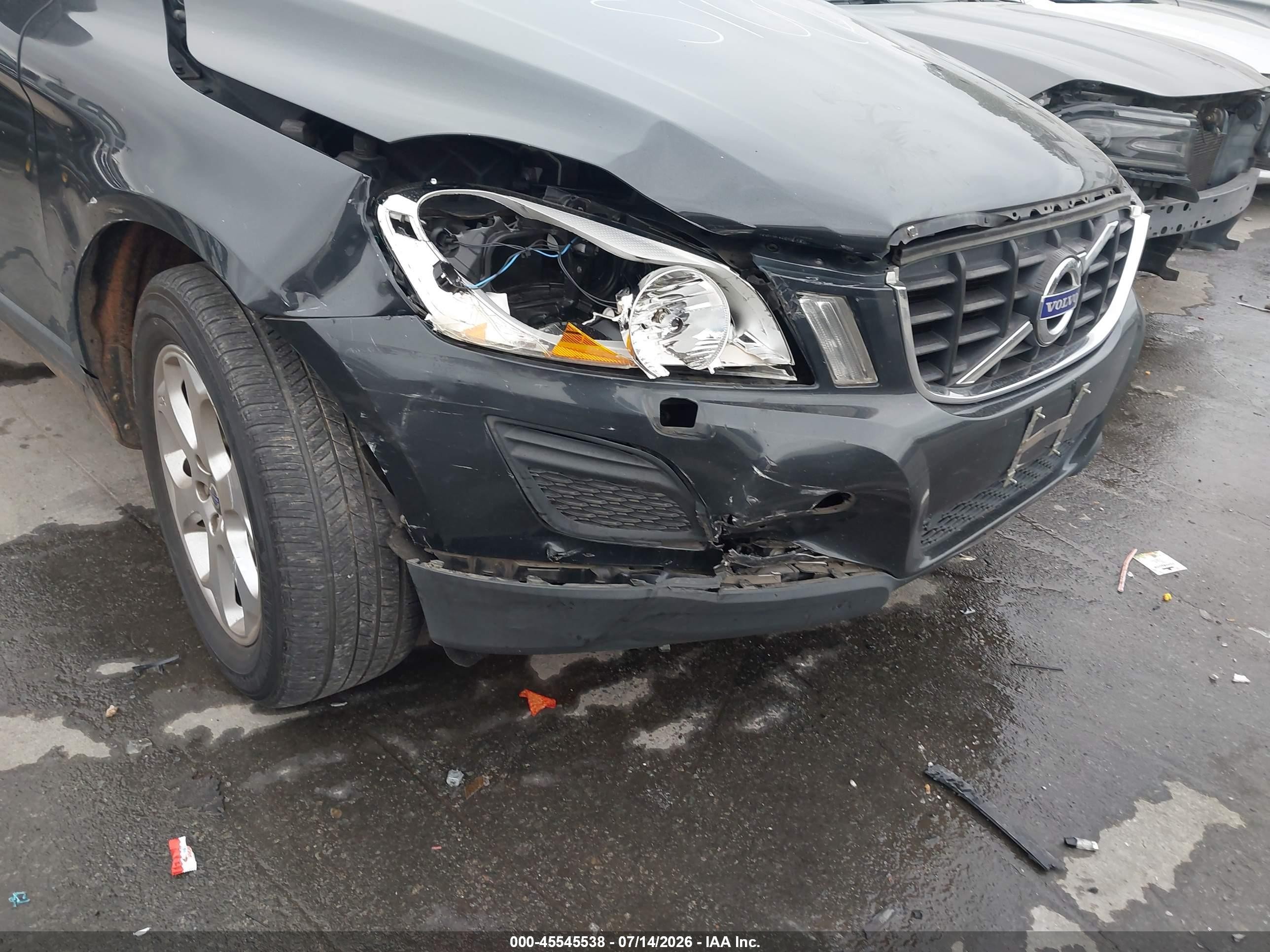 2013 Volvo Xc60 3.2/3.2 Platinum/3.2 Premier/3.2 Premier Plus Gray vin: YV4940DL0D2434247