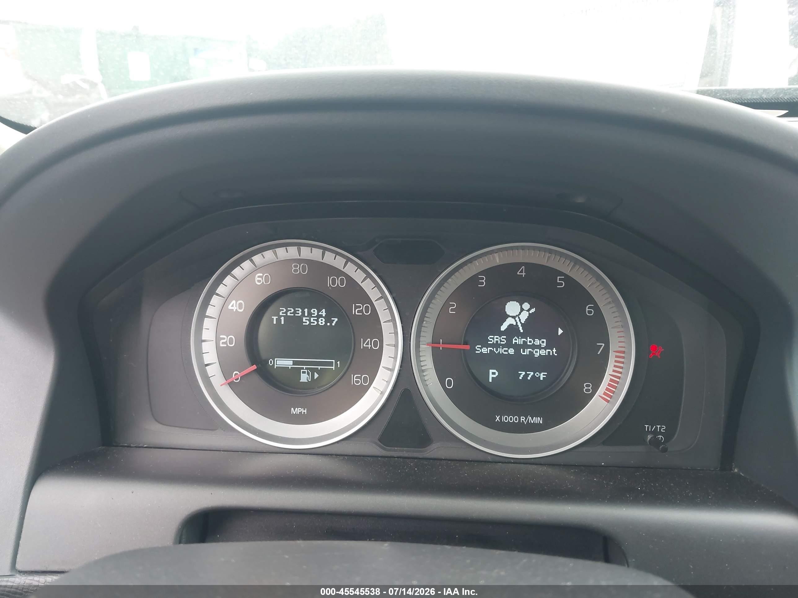 2013 Volvo Xc60 3.2/3.2 Platinum/3.2 Premier/3.2 Premier Plus Gray vin: YV4940DL0D2434247