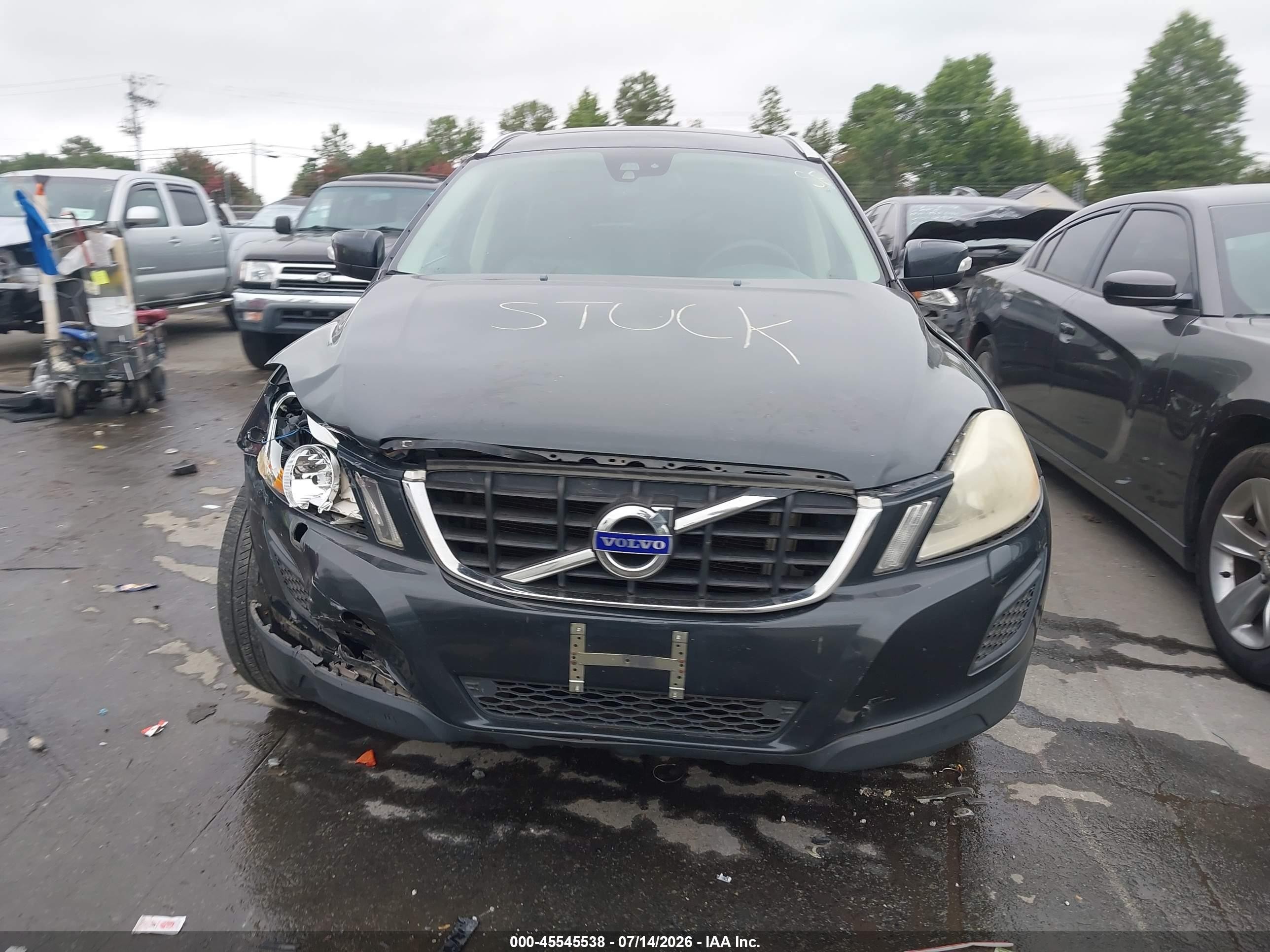 2013 Volvo Xc60 3.2/3.2 Platinum/3.2 Premier/3.2 Premier Plus Gray vin: YV4940DL0D2434247