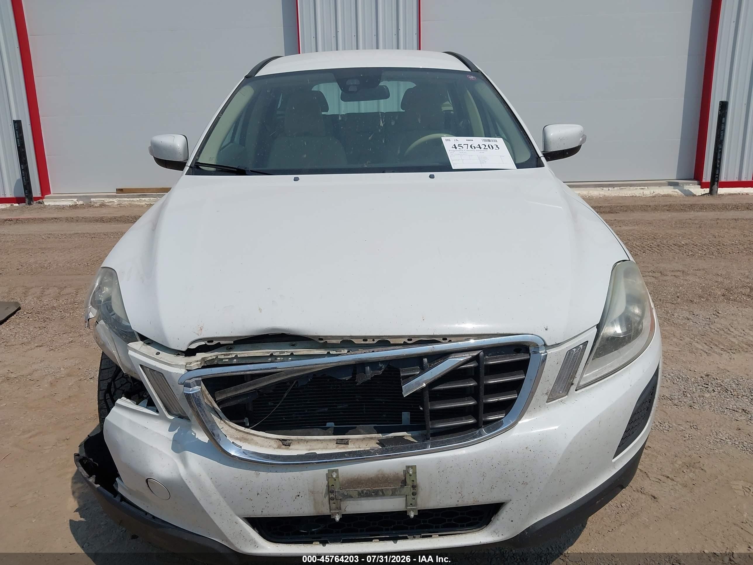 2012 Volvo Xc60 3.2/3.2 Platinum/3.2 Premier/3.2 Premier Plus White vin: YV4940DL6C2293571