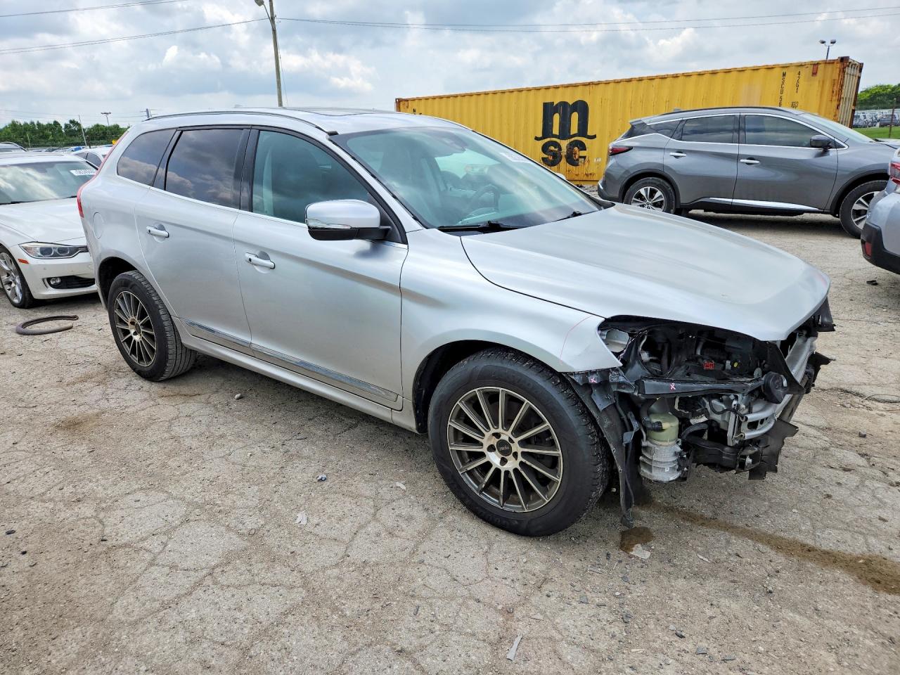 2014 Volvo Xc60 3.2 Silver vin: YV4940DLXE2516407