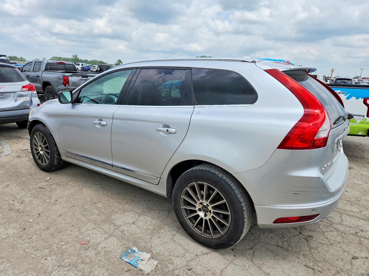 2014 Volvo Xc60 3.2 Silver vin: YV4940DLXE2516407