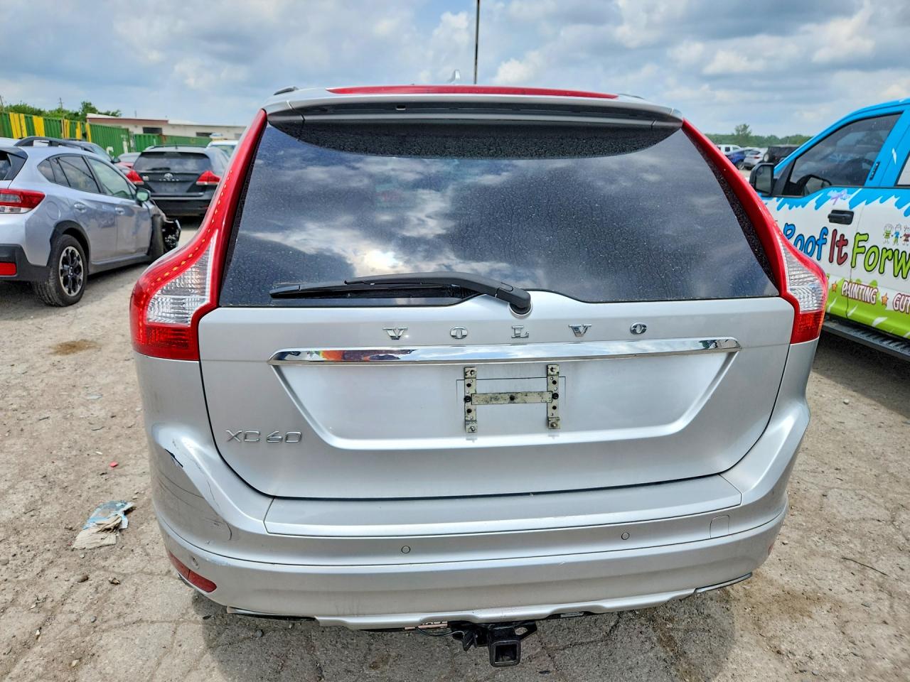 2014 Volvo Xc60 3.2 Silver vin: YV4940DLXE2516407