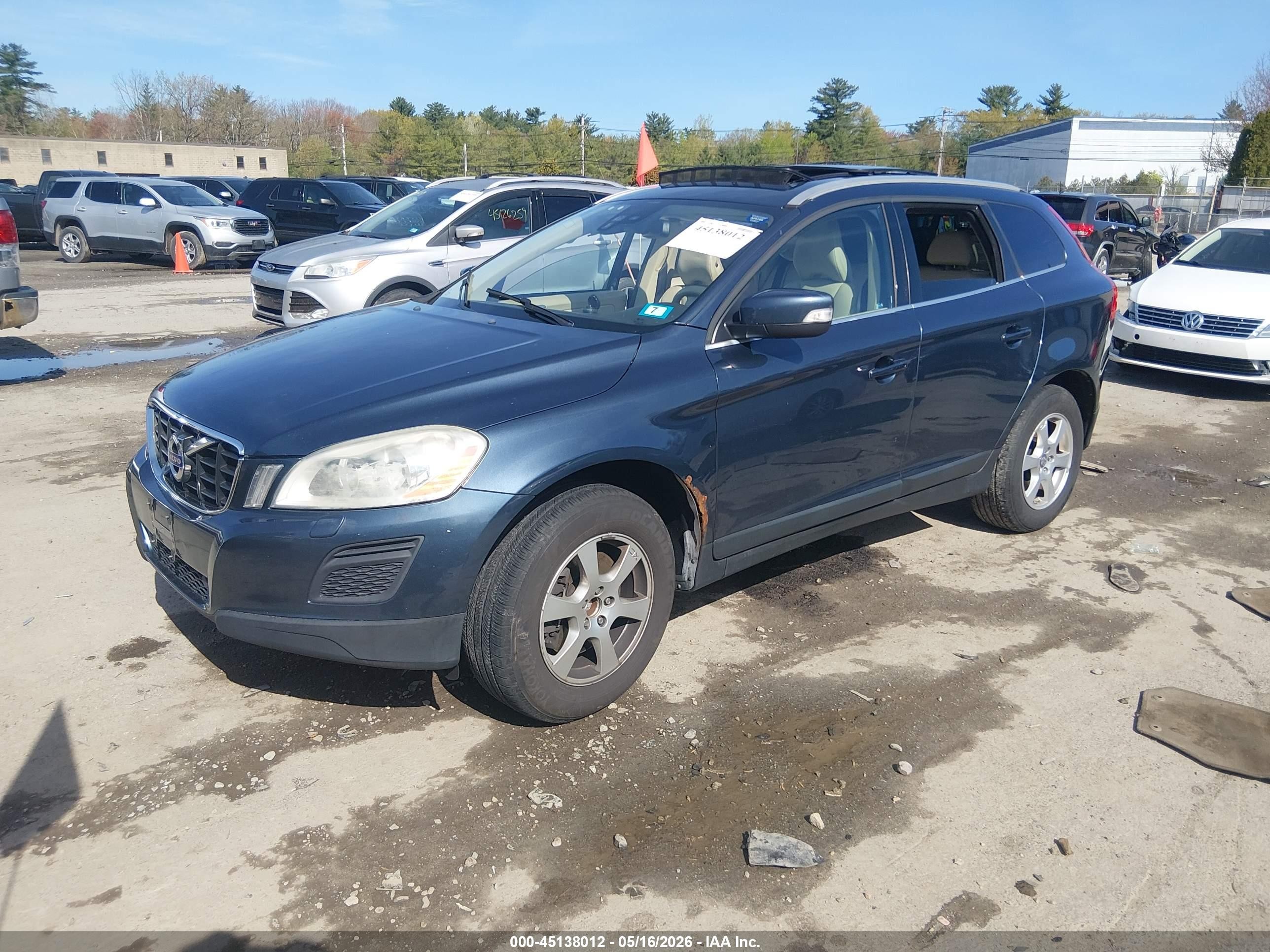 2011 Volvo Xc60 3.2 Blue vin: YV4940DZ1B2226024