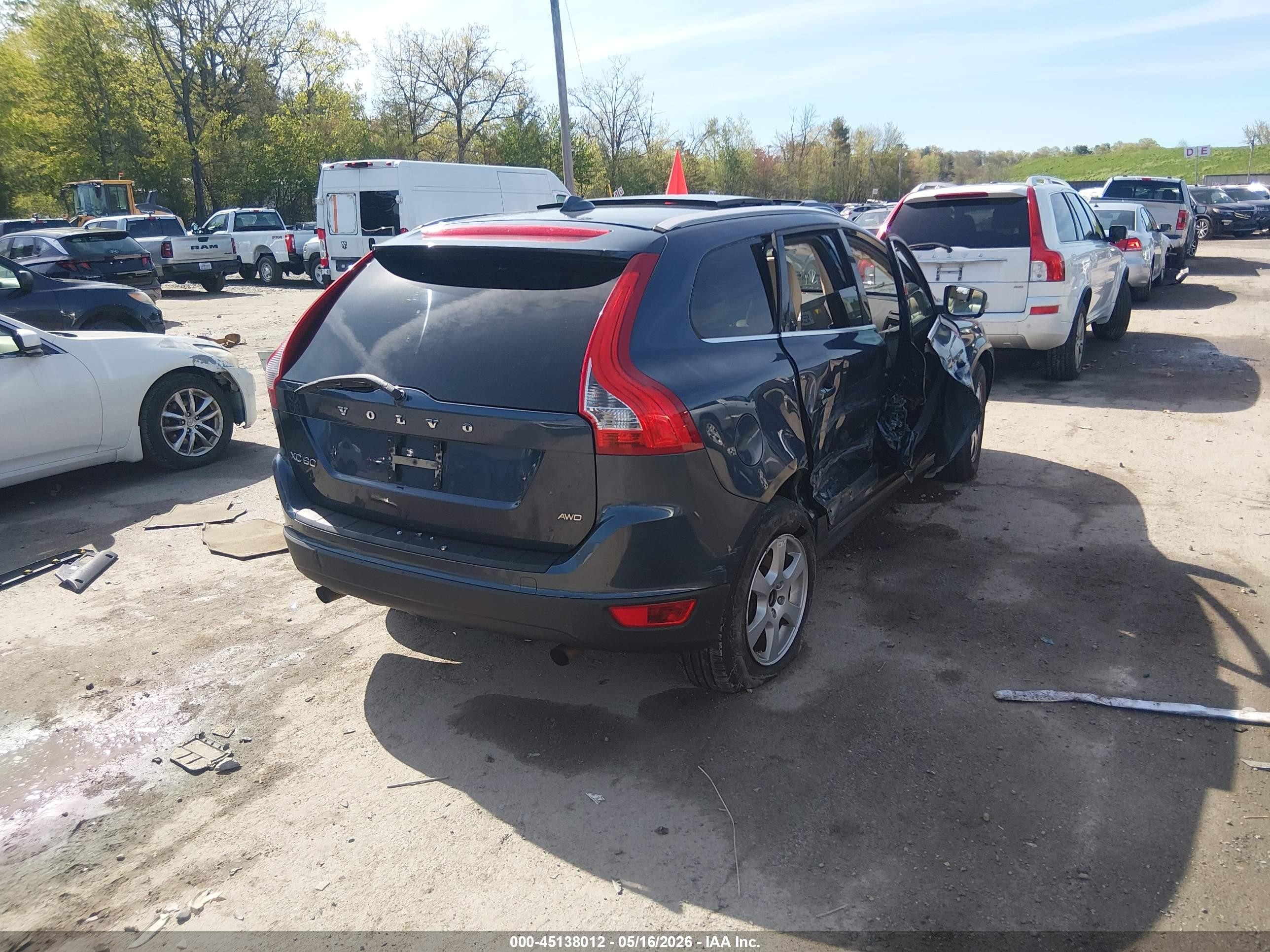 2011 Volvo Xc60 3.2 Blue vin: YV4940DZ1B2226024