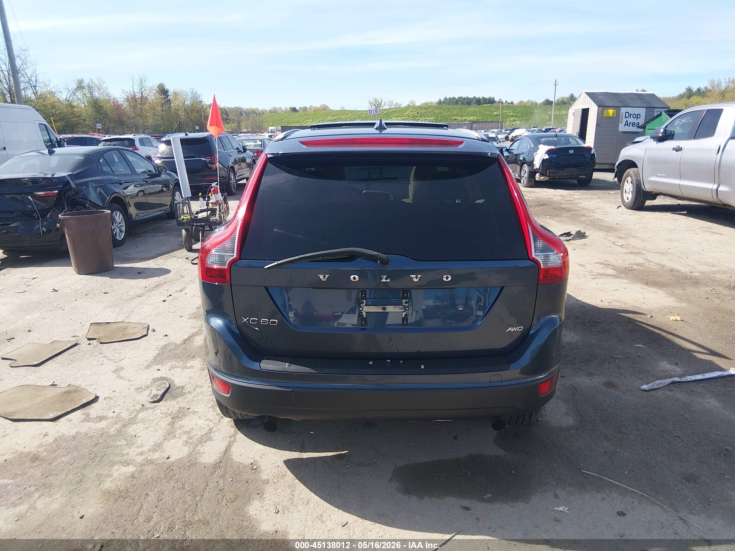 2011 Volvo Xc60 3.2 Blue vin: YV4940DZ1B2226024