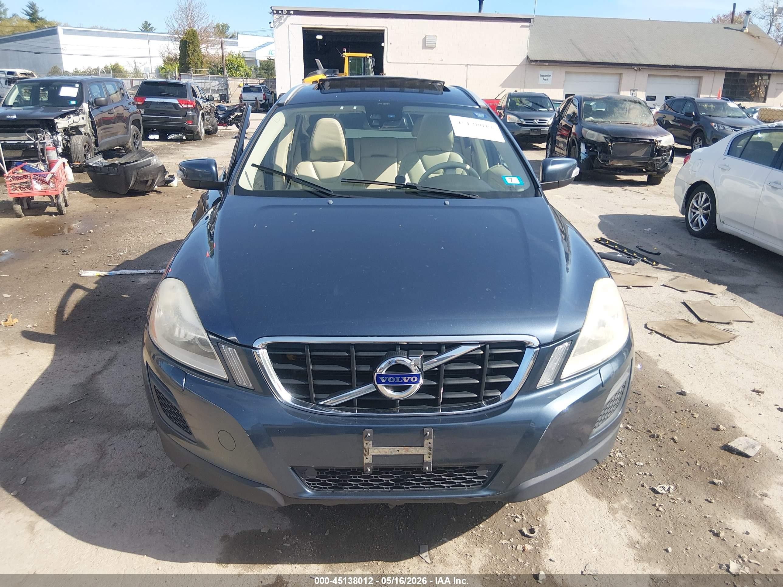 2011 Volvo Xc60 3.2 Blue vin: YV4940DZ1B2226024
