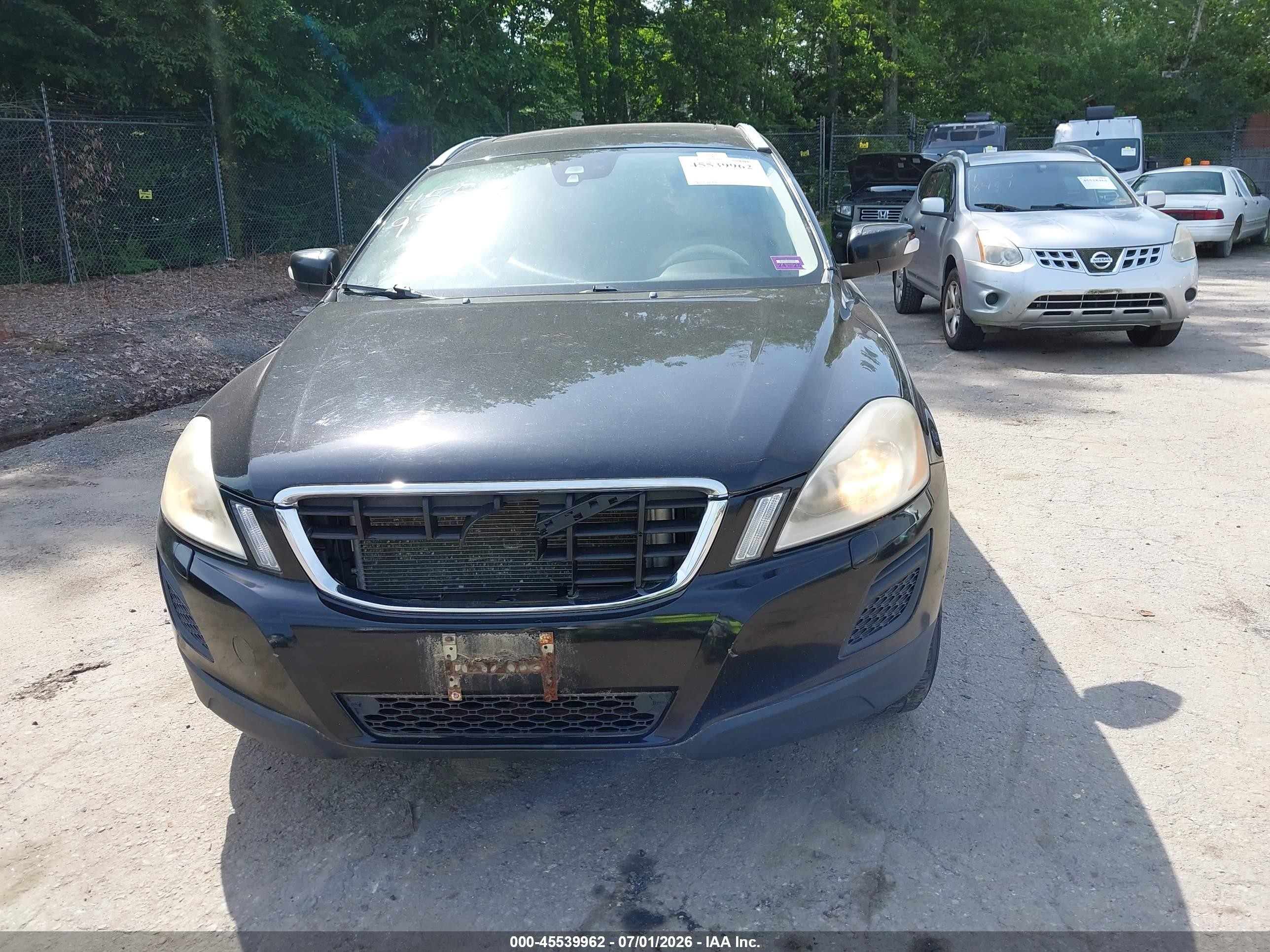 2012 Volvo Xc60 3.2/3.2 Platinum/3.2 Premier/3.2 Premier Plus Black vin: YV4940DZ3C2305633