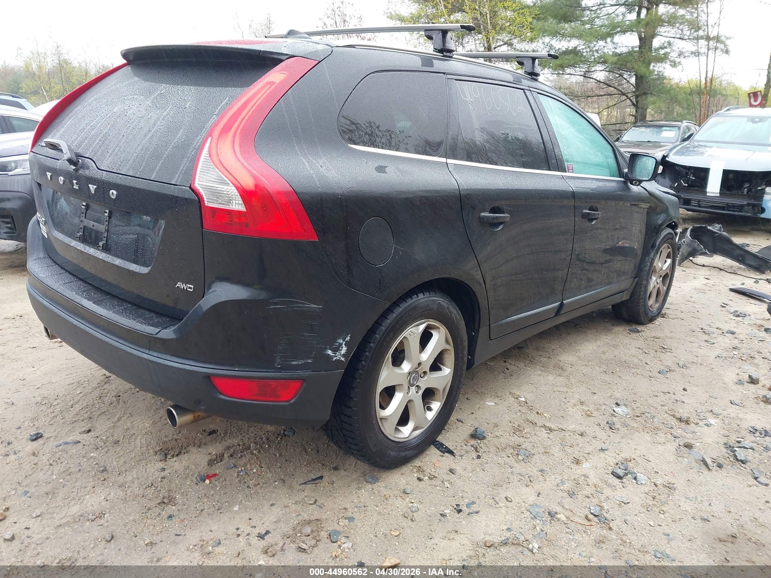 2013 Volvo Xc60 3.2/3.2 Platinum/3.2 Premier/3.2 Premier Plus Black vin: YV4940DZ4D2370346