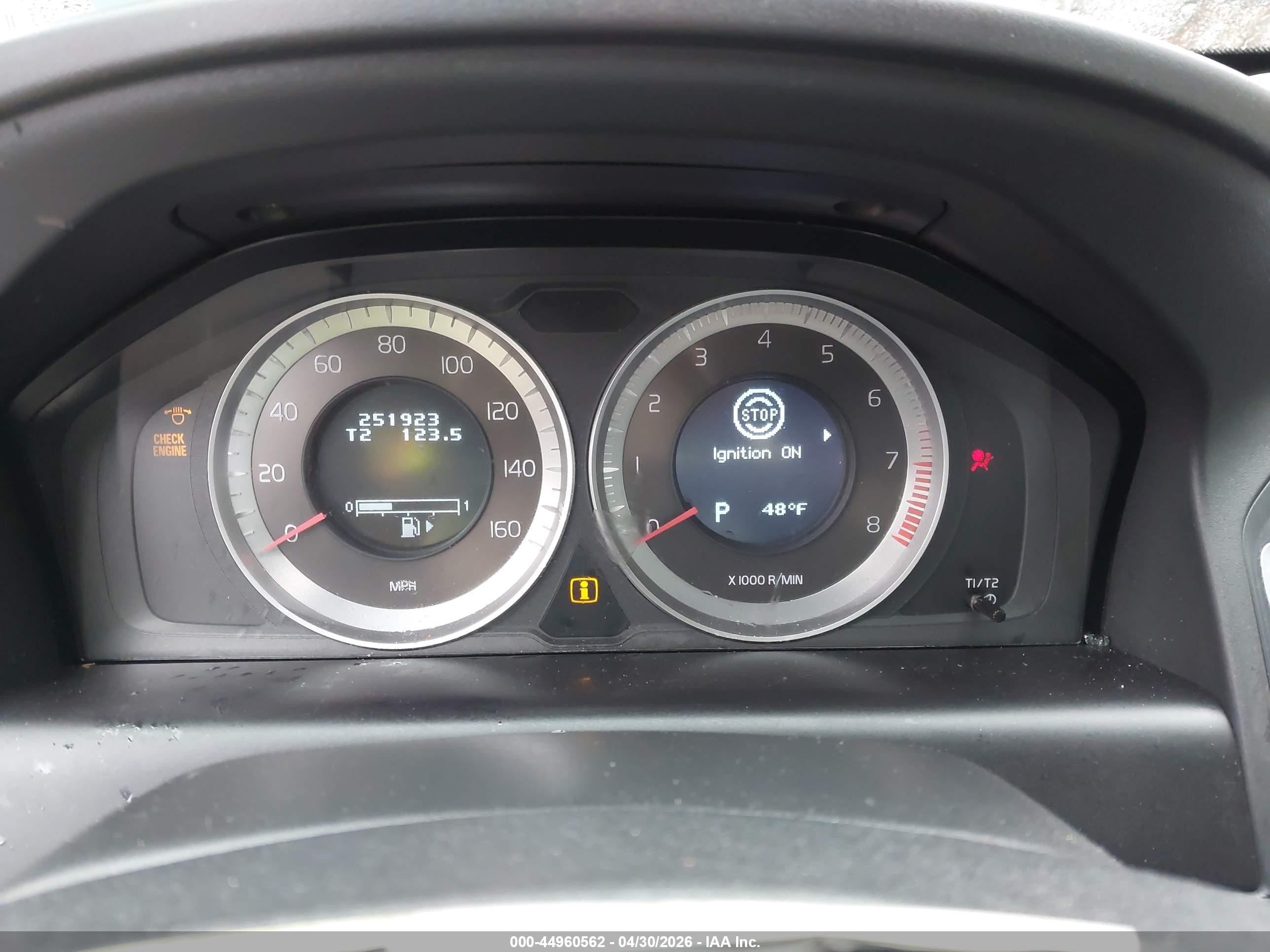 2013 Volvo Xc60 3.2/3.2 Platinum/3.2 Premier/3.2 Premier Plus Black vin: YV4940DZ4D2370346