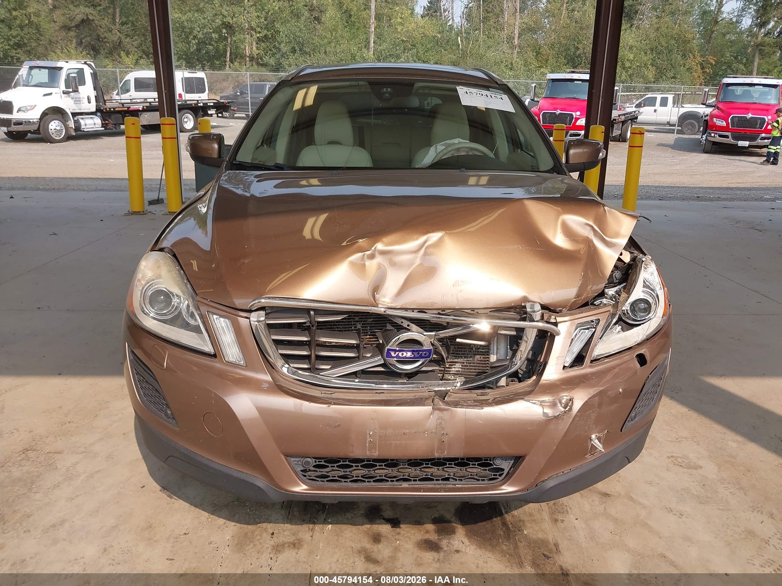2013 Volvo Xc60 3.2 Premier Plus Brown vin: YV4940DZ4D2416256