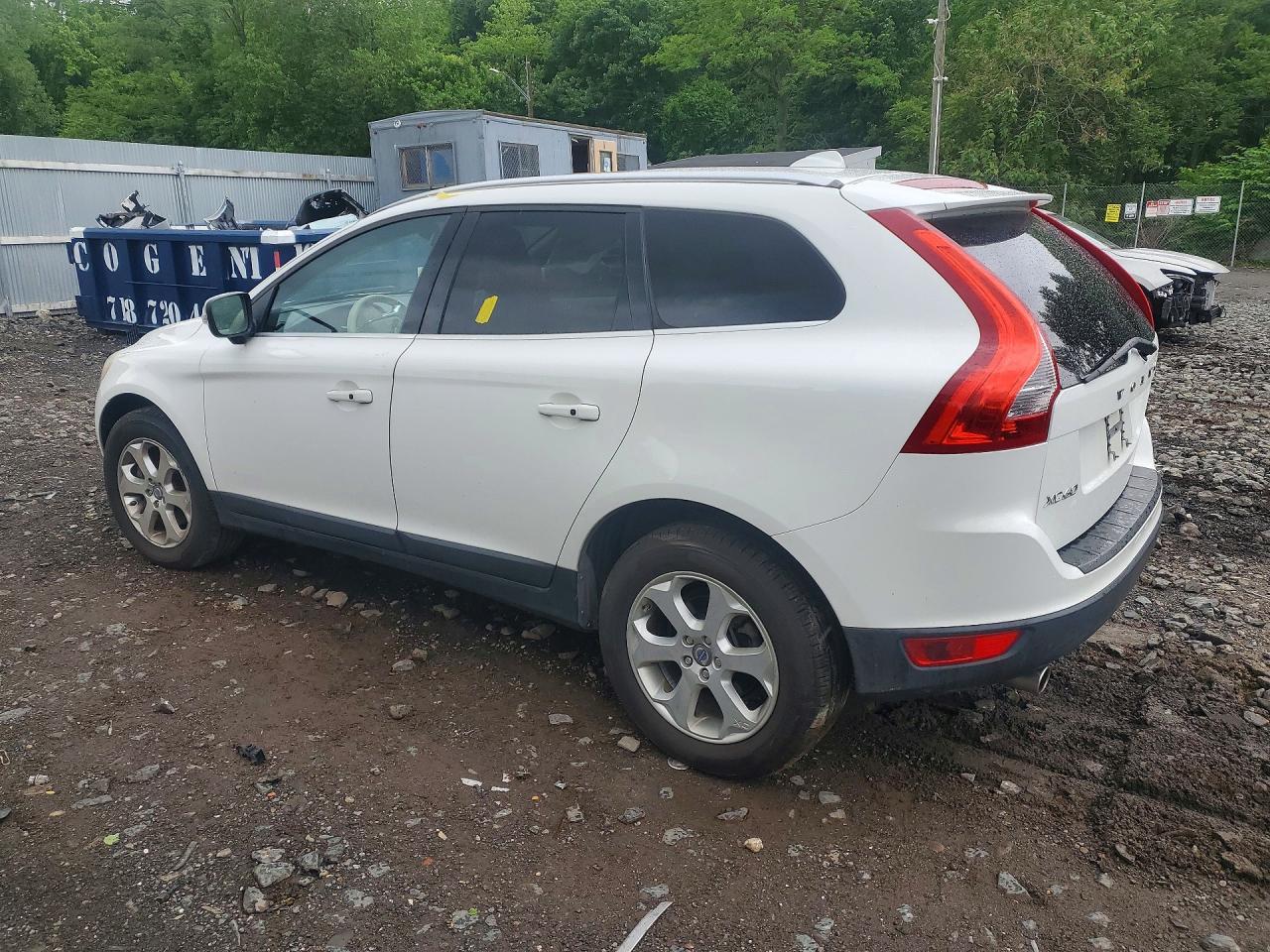 2013 Volvo Xc60 3.2 White vin: YV4940DZ4D2424681