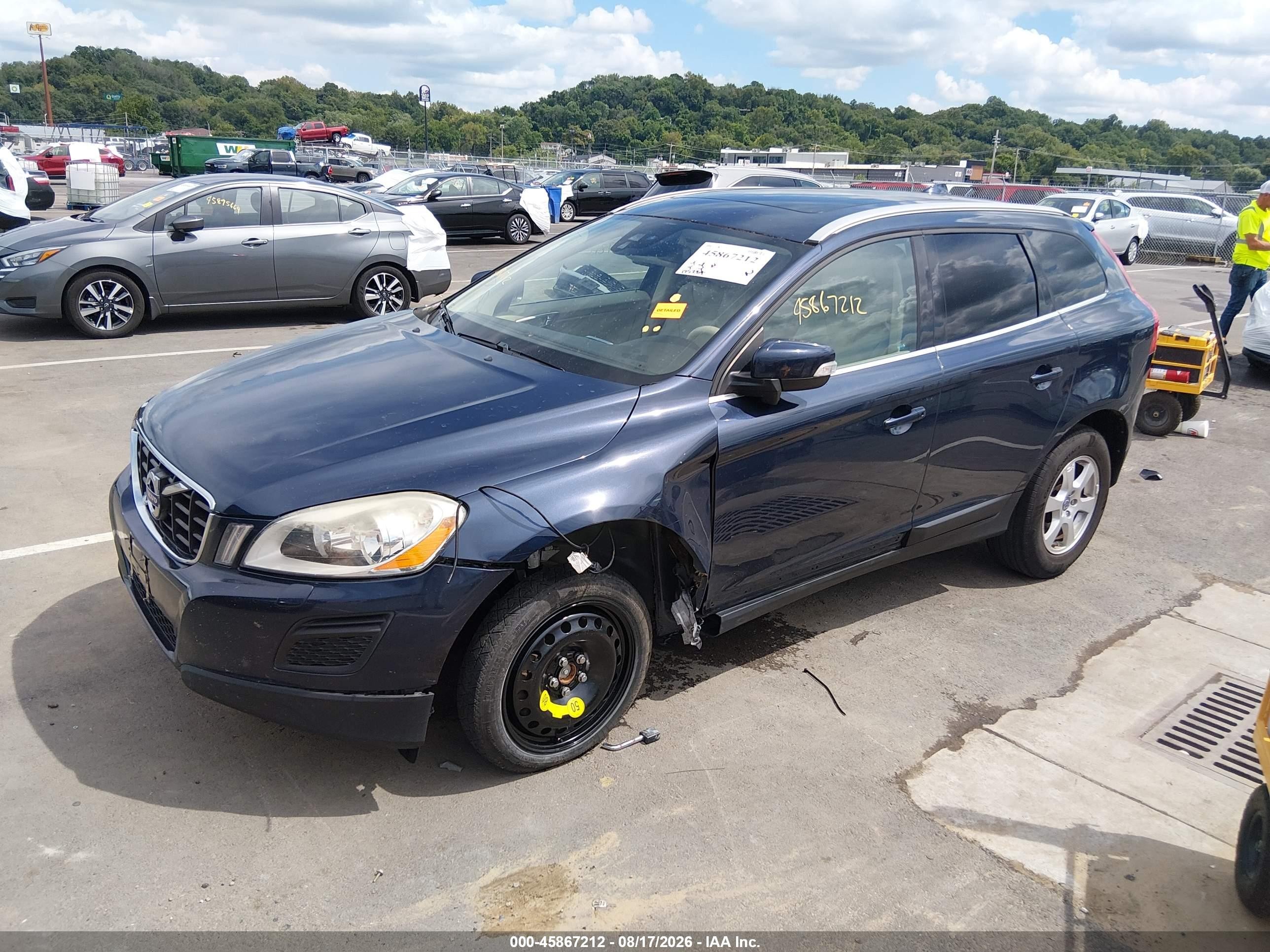 2012 Volvo Xc60 3.2/3.2 Platinum/3.2 Premier/3.2 Premier Plus Blue vin: YV4940DZ5C2305956