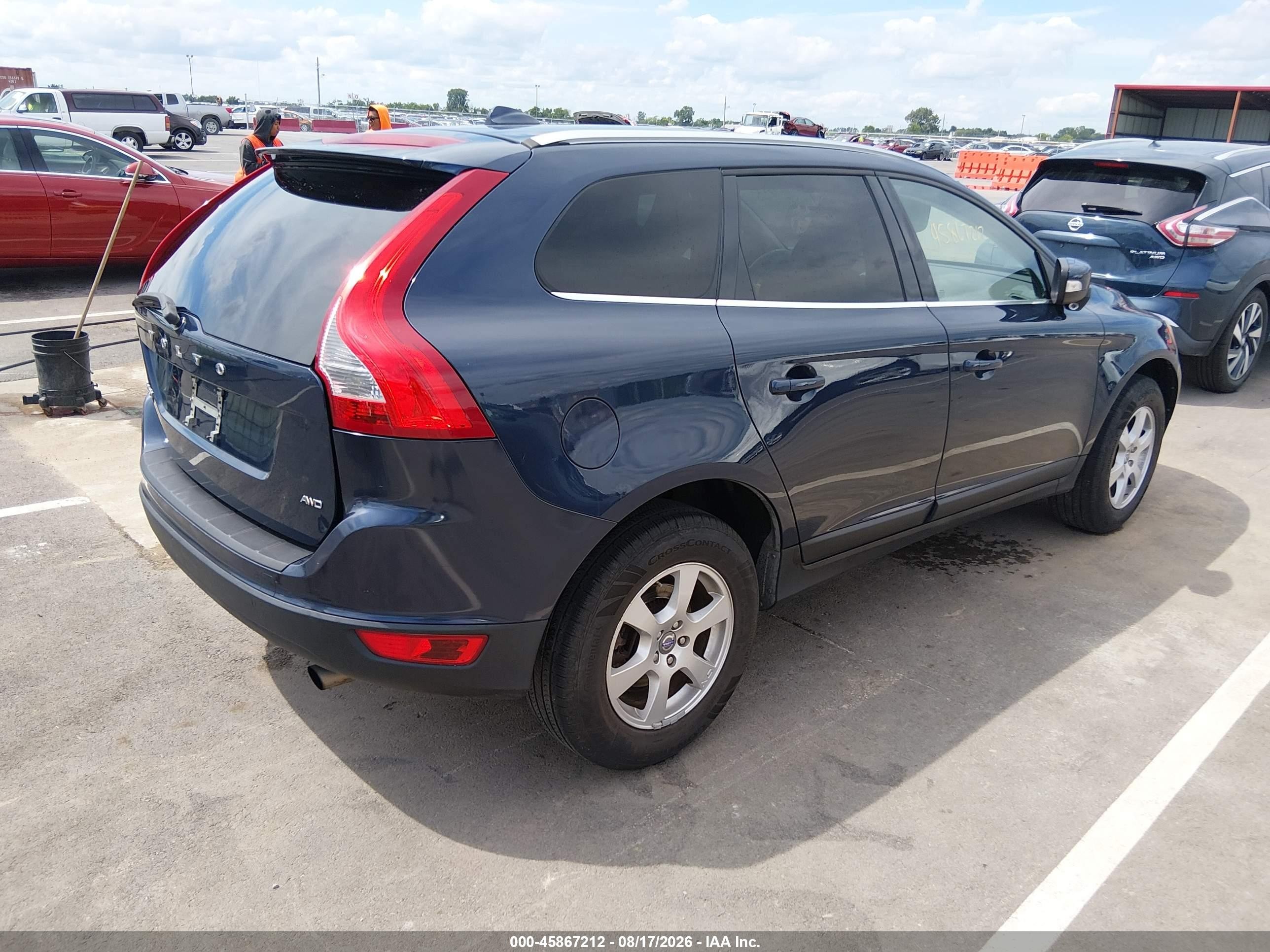 2012 Volvo Xc60 3.2/3.2 Platinum/3.2 Premier/3.2 Premier Plus Blue vin: YV4940DZ5C2305956