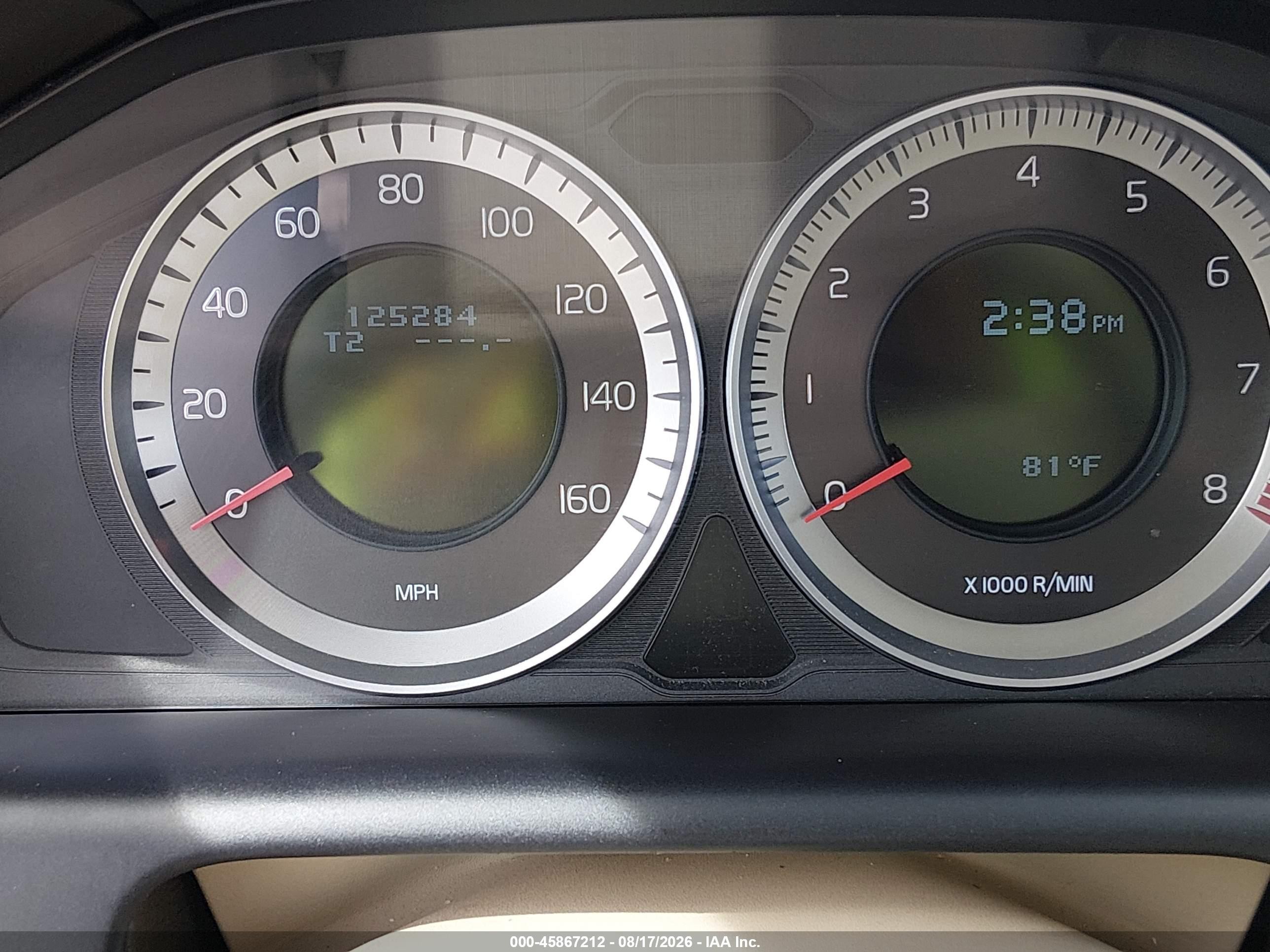 2012 Volvo Xc60 3.2/3.2 Platinum/3.2 Premier/3.2 Premier Plus Blue vin: YV4940DZ5C2305956