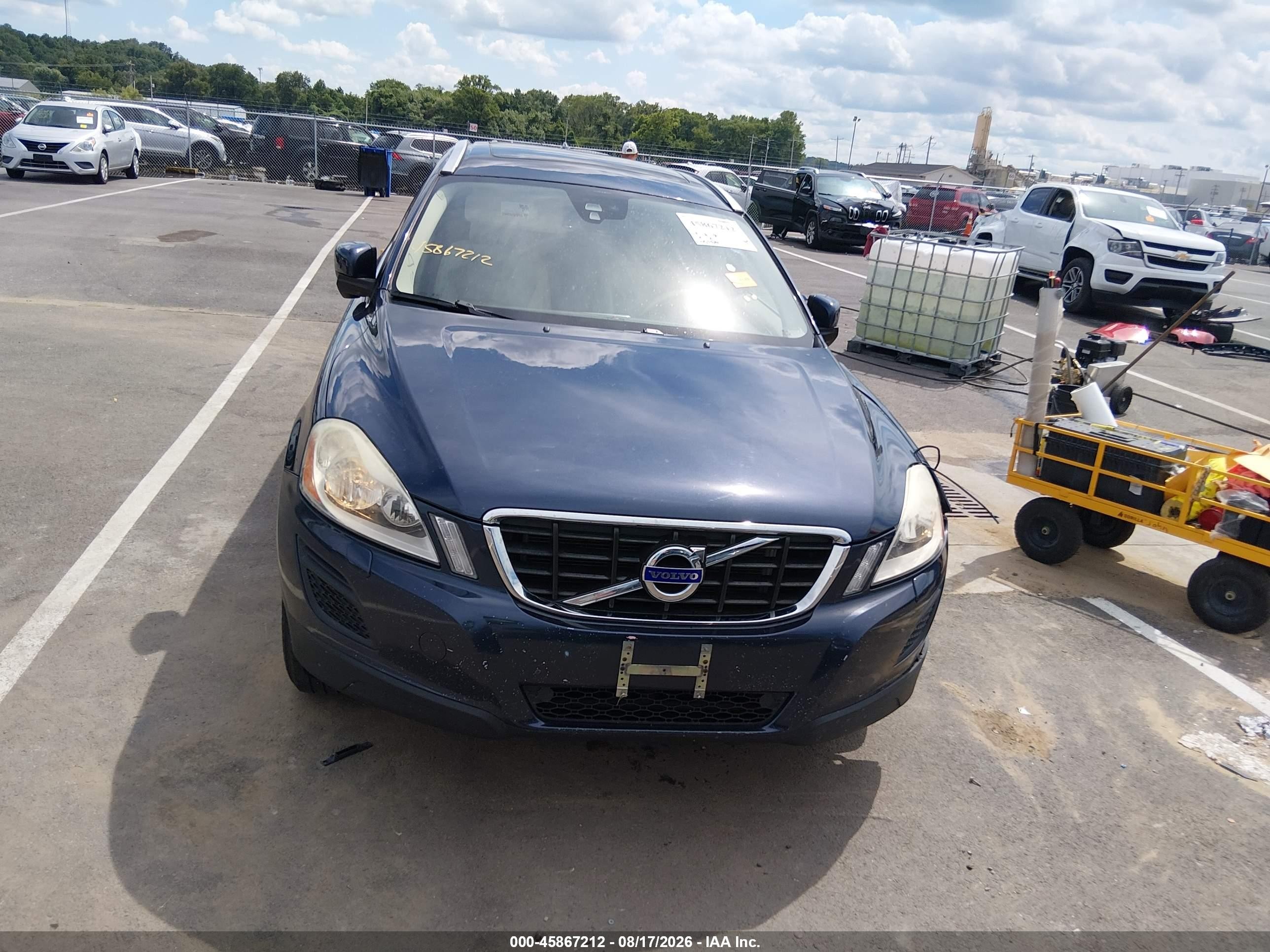 2012 Volvo Xc60 3.2/3.2 Platinum/3.2 Premier/3.2 Premier Plus Blue vin: YV4940DZ5C2305956