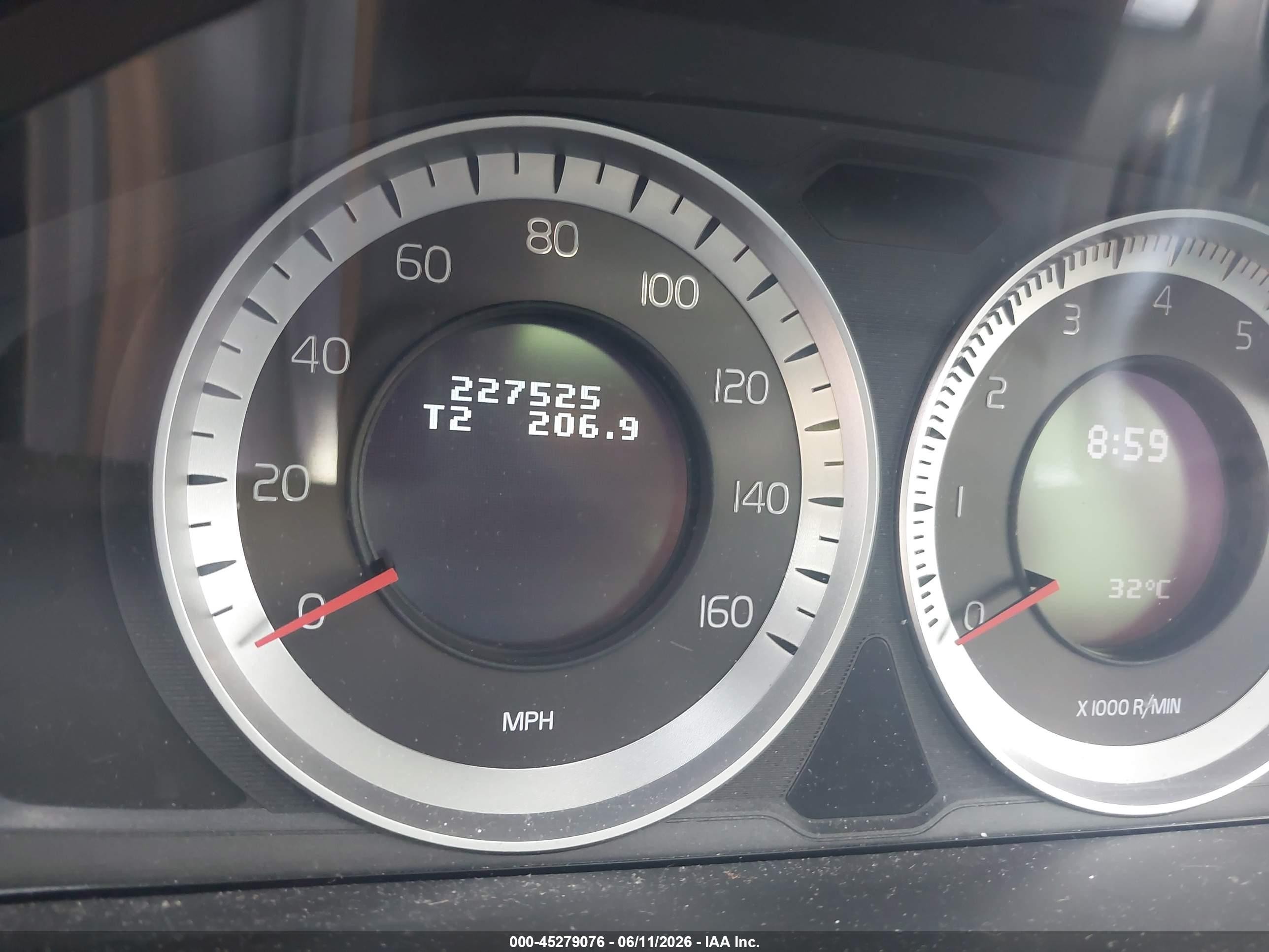 2012 Volvo Xc60 3.2/3.2 Platinum/3.2 Premier/3.2 Premier Plus Black vin: YV4940DZ6C2315735